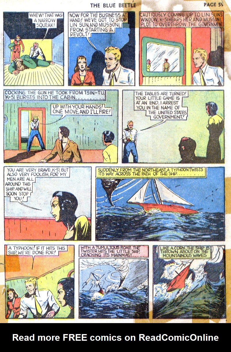 Read online The Blue Beetle comic -  Issue #4 - 60