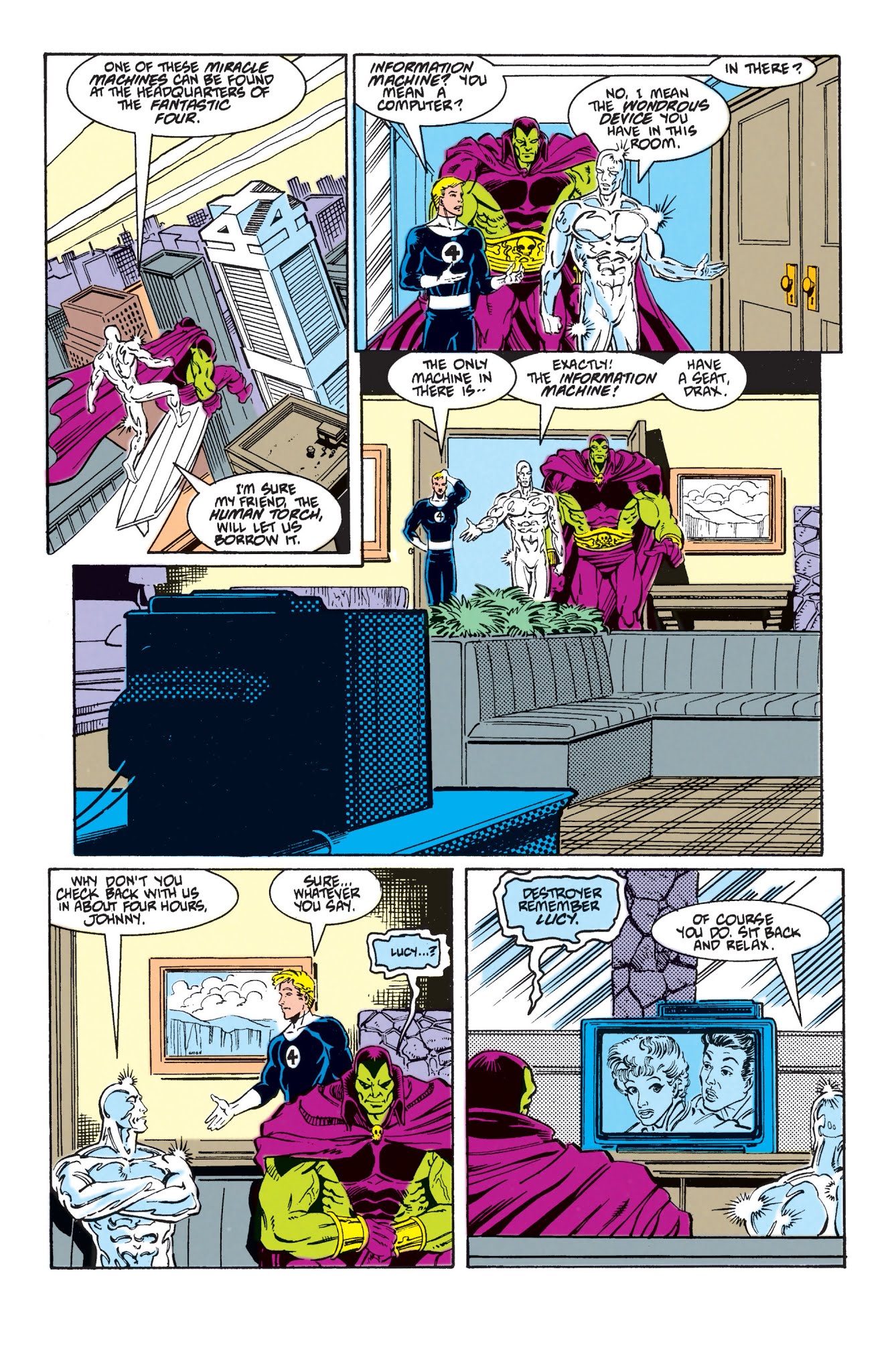 Read online Silver Surfer (1987) comic -  Issue # _TPB Silver Surfer - Rebirth of Thanos (Part 1) - 92