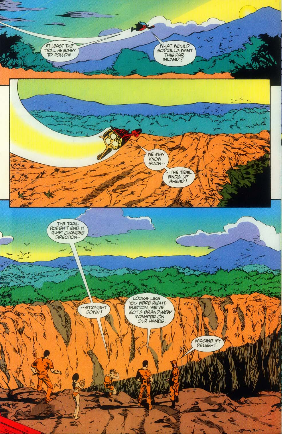 Read online Godzilla (1995) comic -  Issue #13 - 9