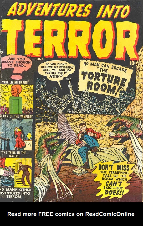 Read online Adventures into Terror comic -  Issue #4 - 1