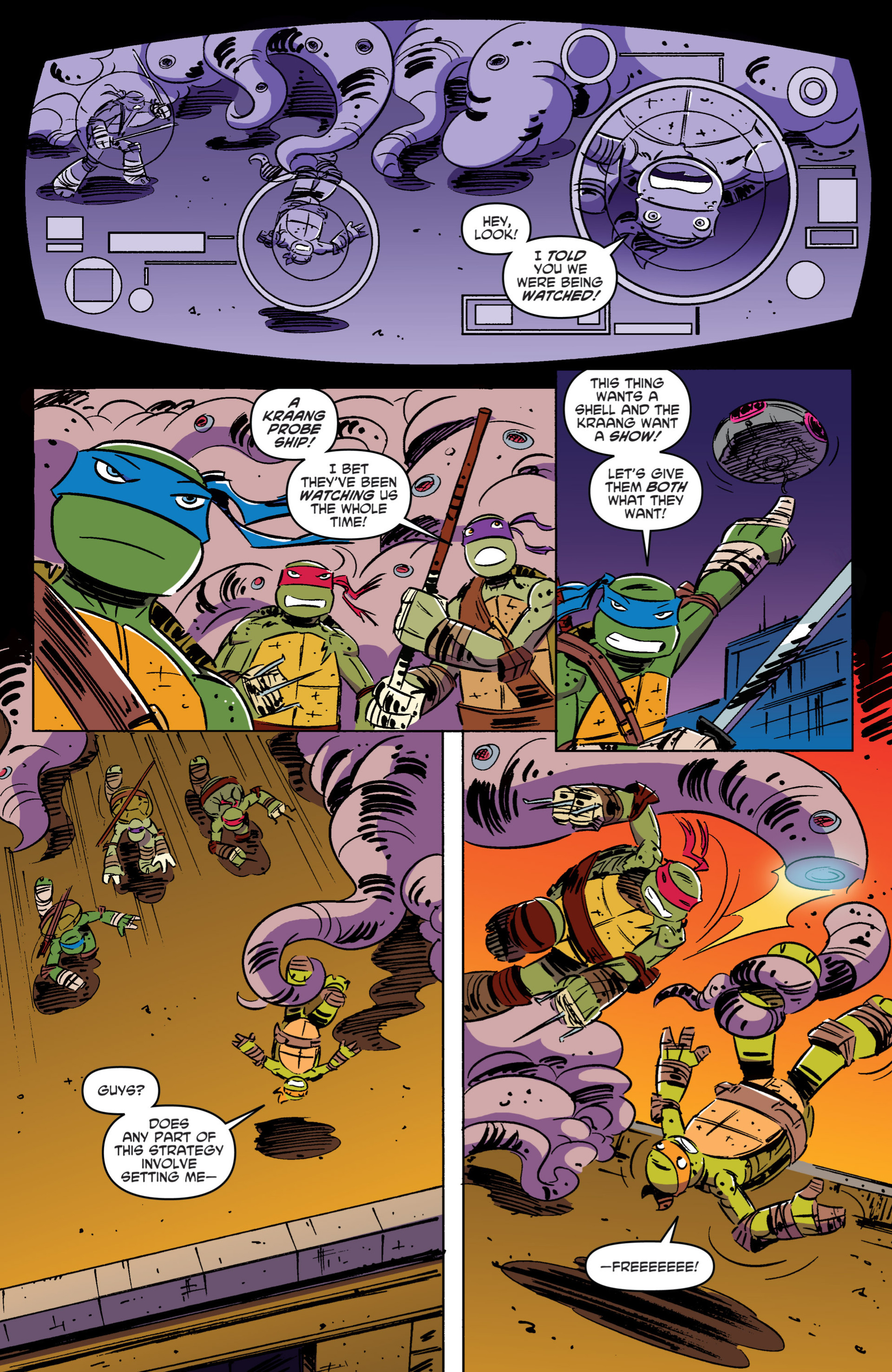 Read online Teenage Mutant Ninja Turtles New Animated Adventures comic -  Issue #6 - 21