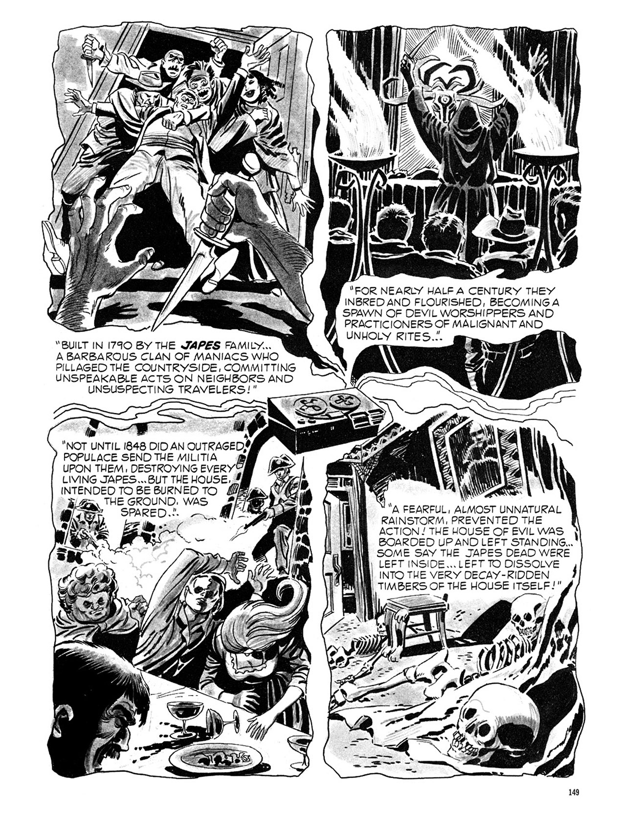 Read online Eerie Archives comic -  Issue # TPB 1 - 150