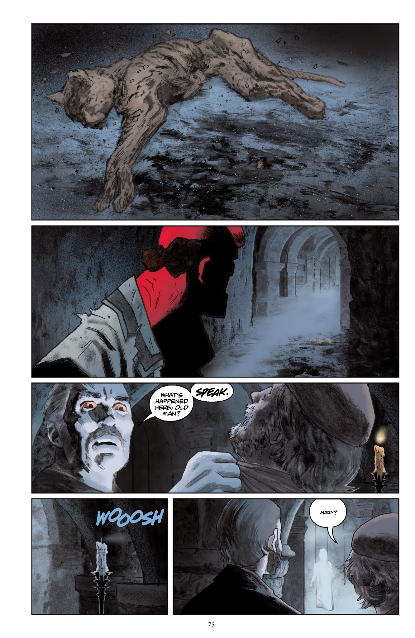 Read online Hellboy The Complete Short Stories comic -  Issue # TPB 2 (Part 1) - 76