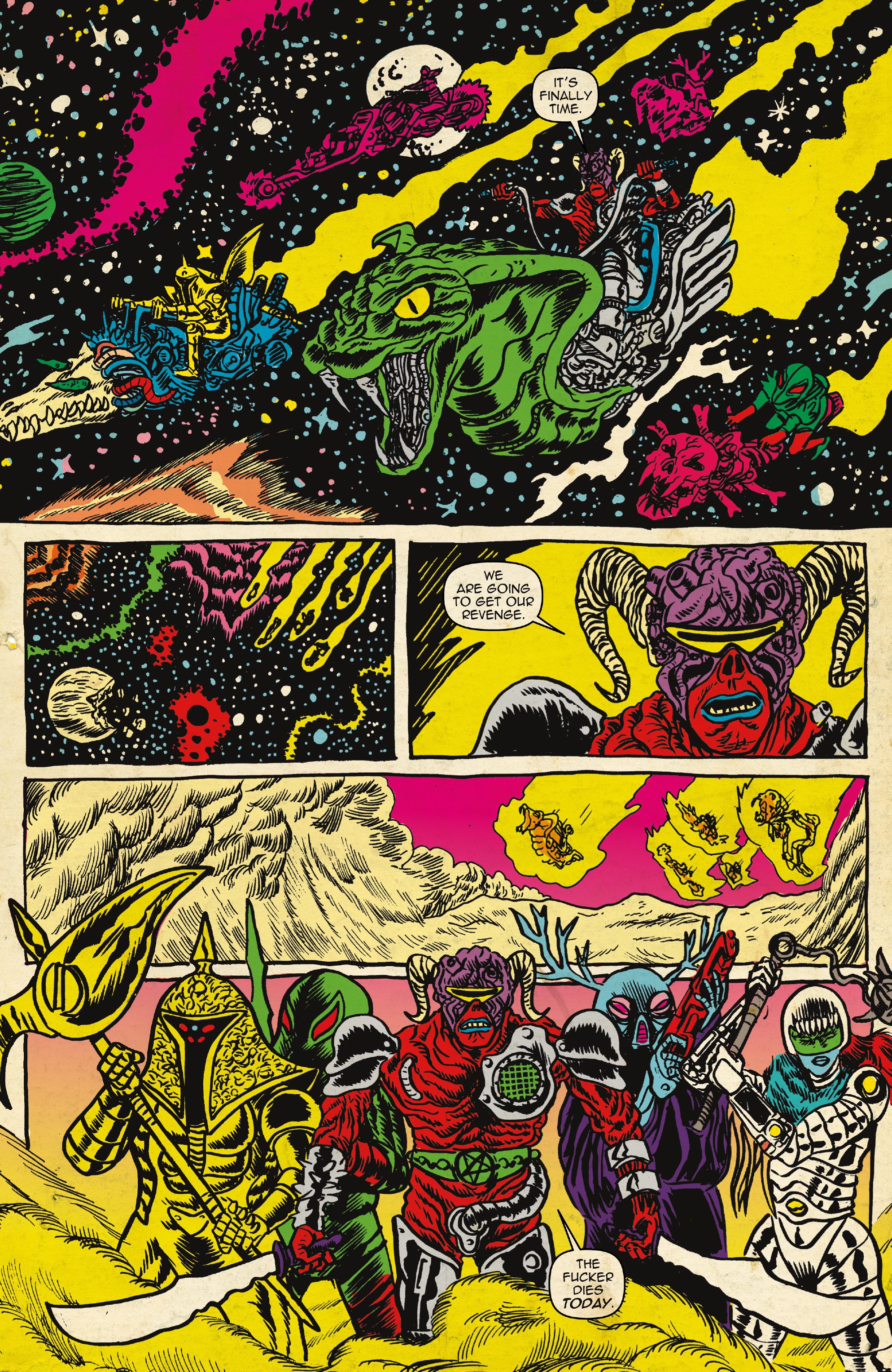 Read online Space Riders: Vortex Of Darkness comic -  Issue #1 - 3