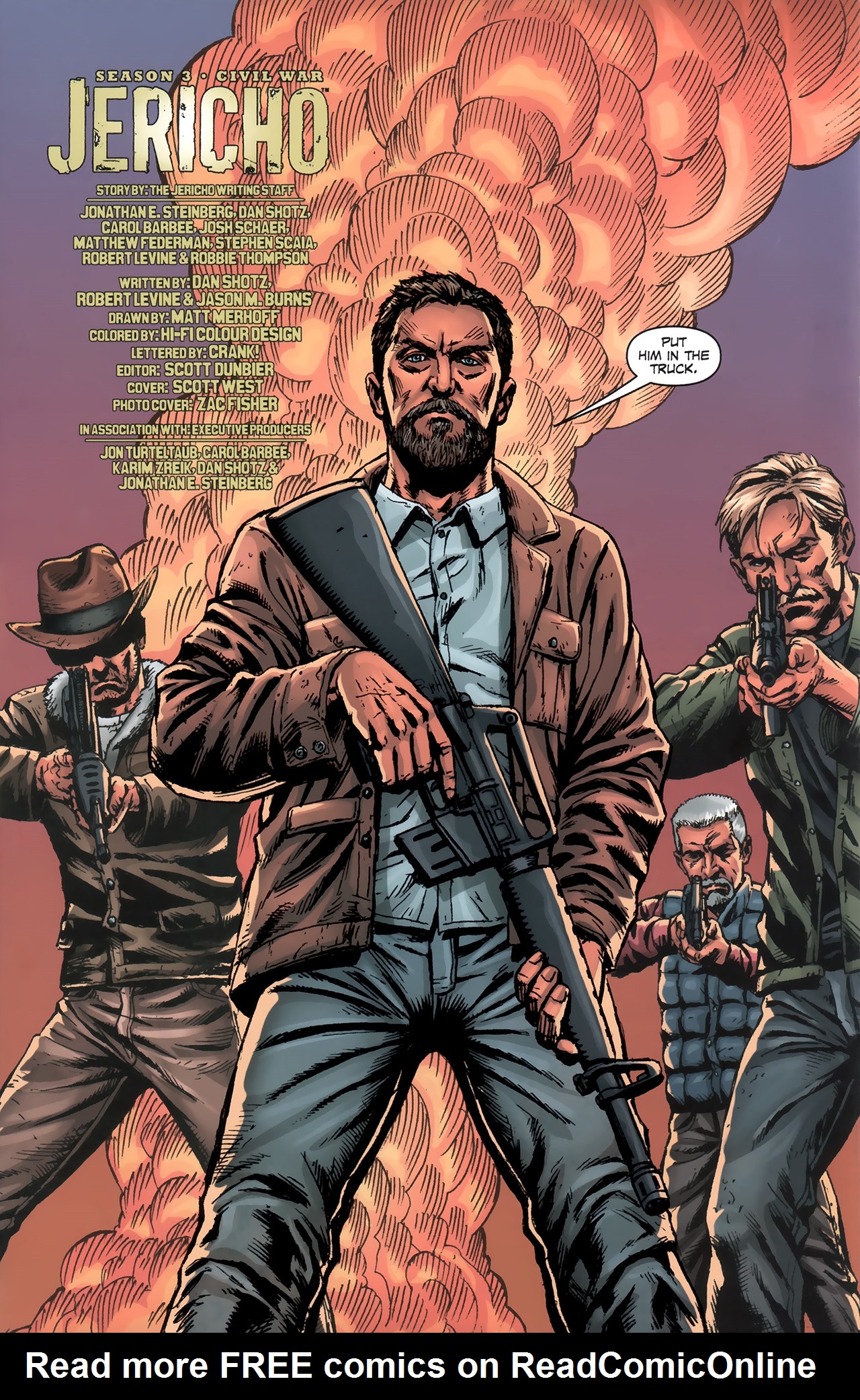 Read online Jericho comic -  Issue #6 - 6