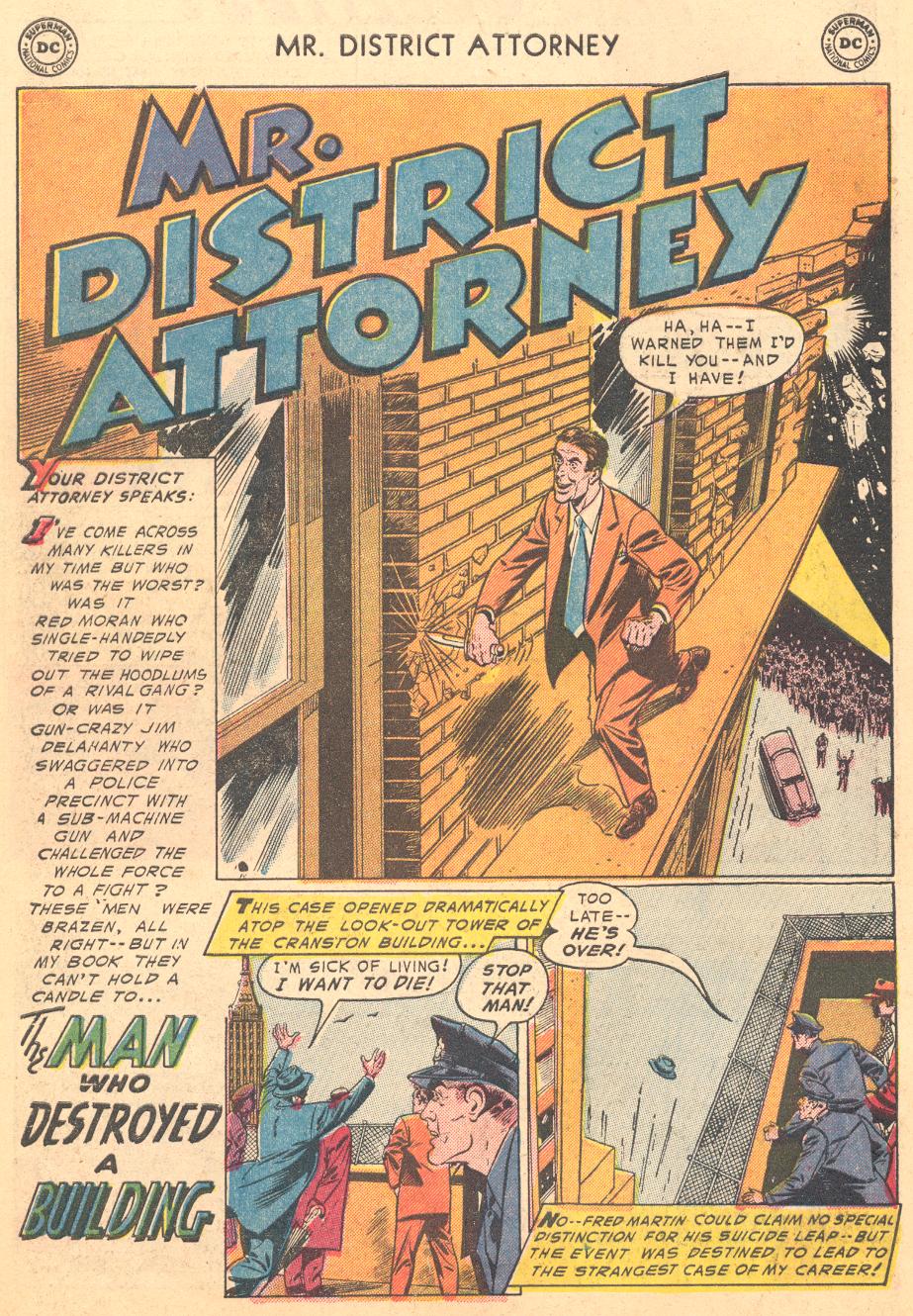 Read online Mr. District Attorney comic -  Issue #45 - 10