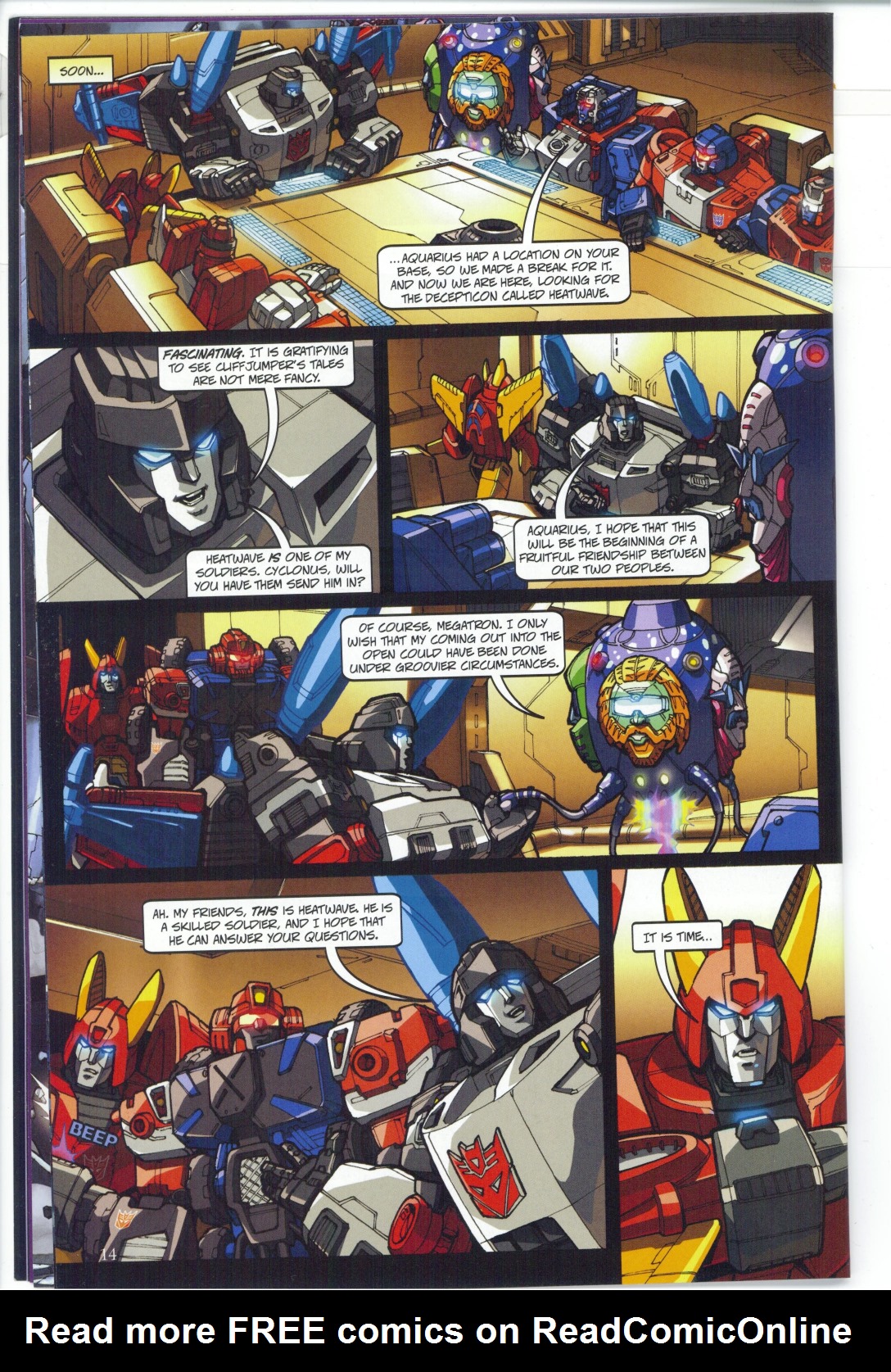 Read online Transformers: Collectors' Club comic -  Issue #28 - 14