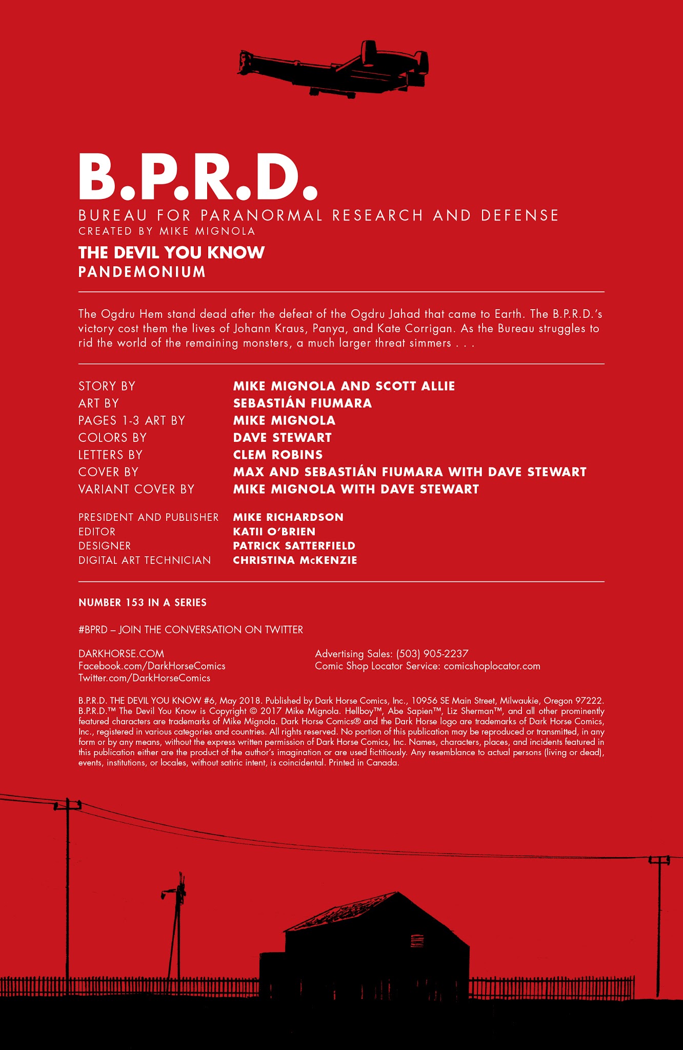 Read online B.P.R.D. The Devil You Know comic -  Issue #6 - 2