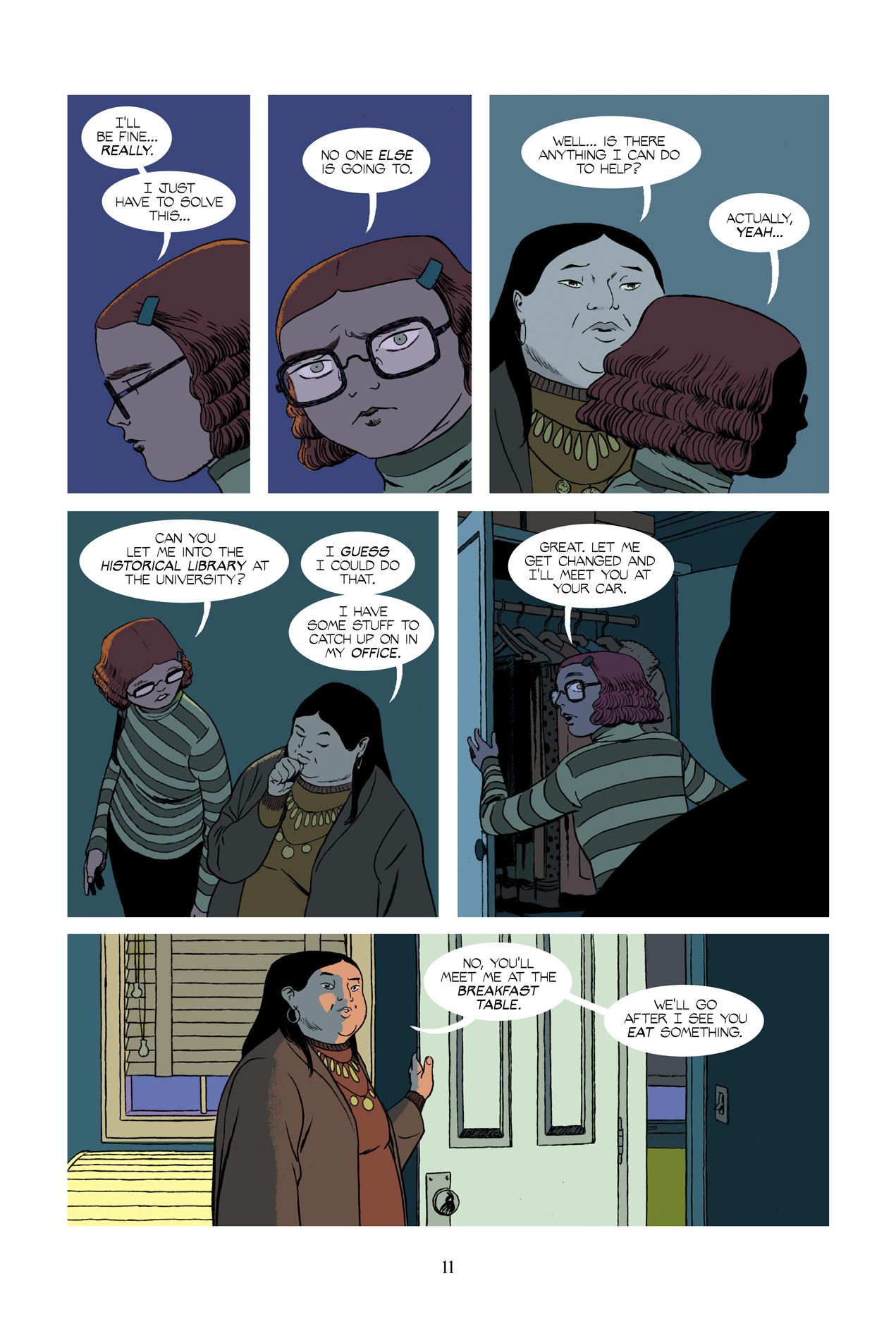 Read online Friday comic -  Issue #5 - 11