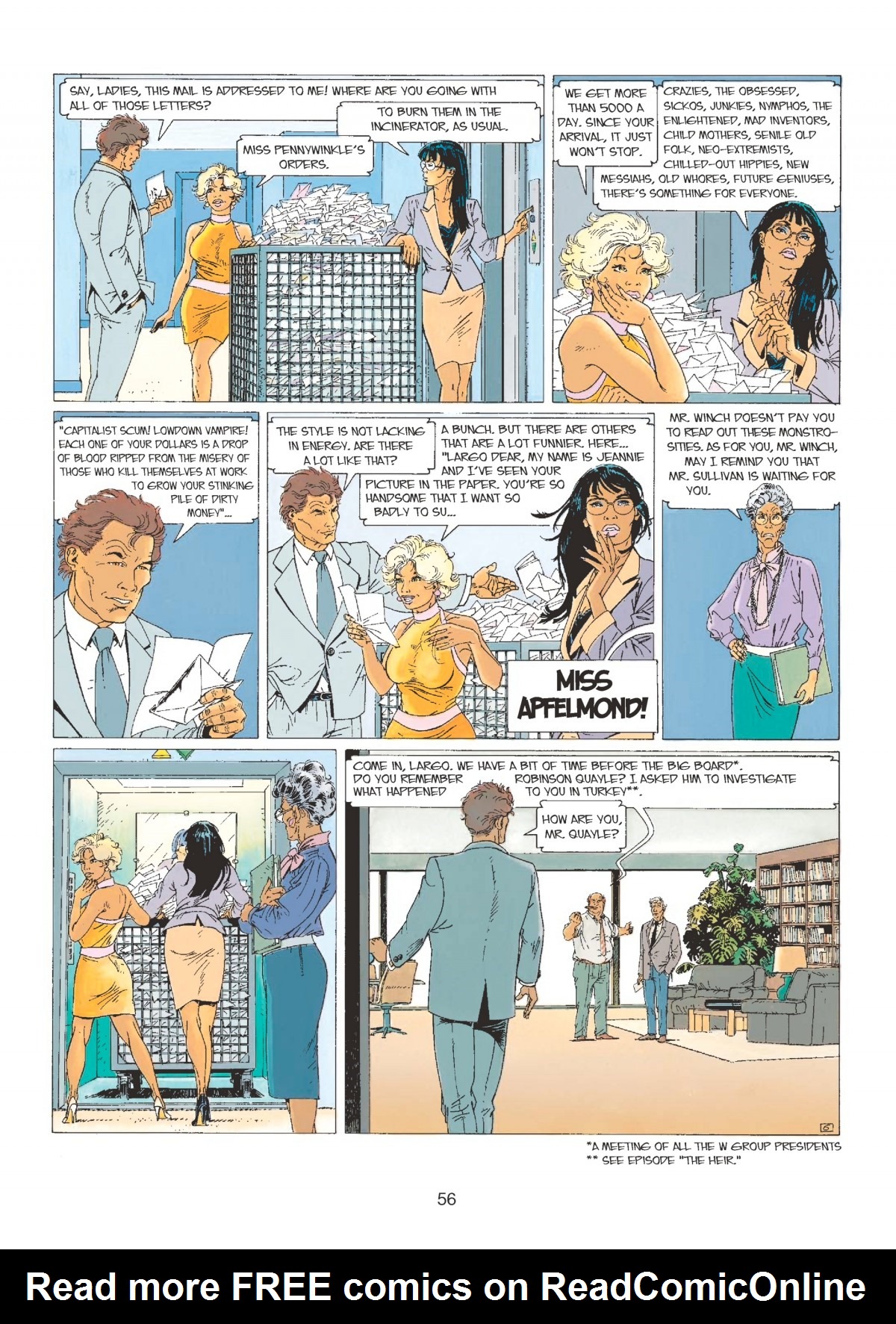 Read online Largo Winch comic -  Issue # TPB 1 - 56