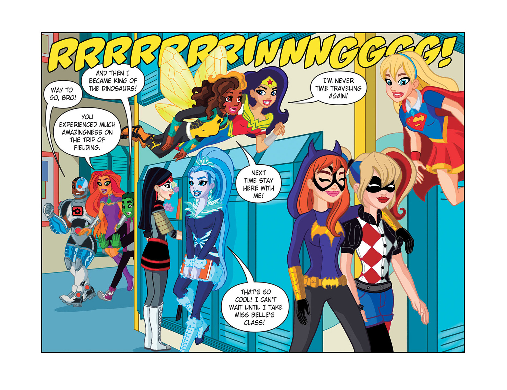 Read online DC Super Hero Girls: Past Times at Super Hero High comic -  Issue #12 - 20
