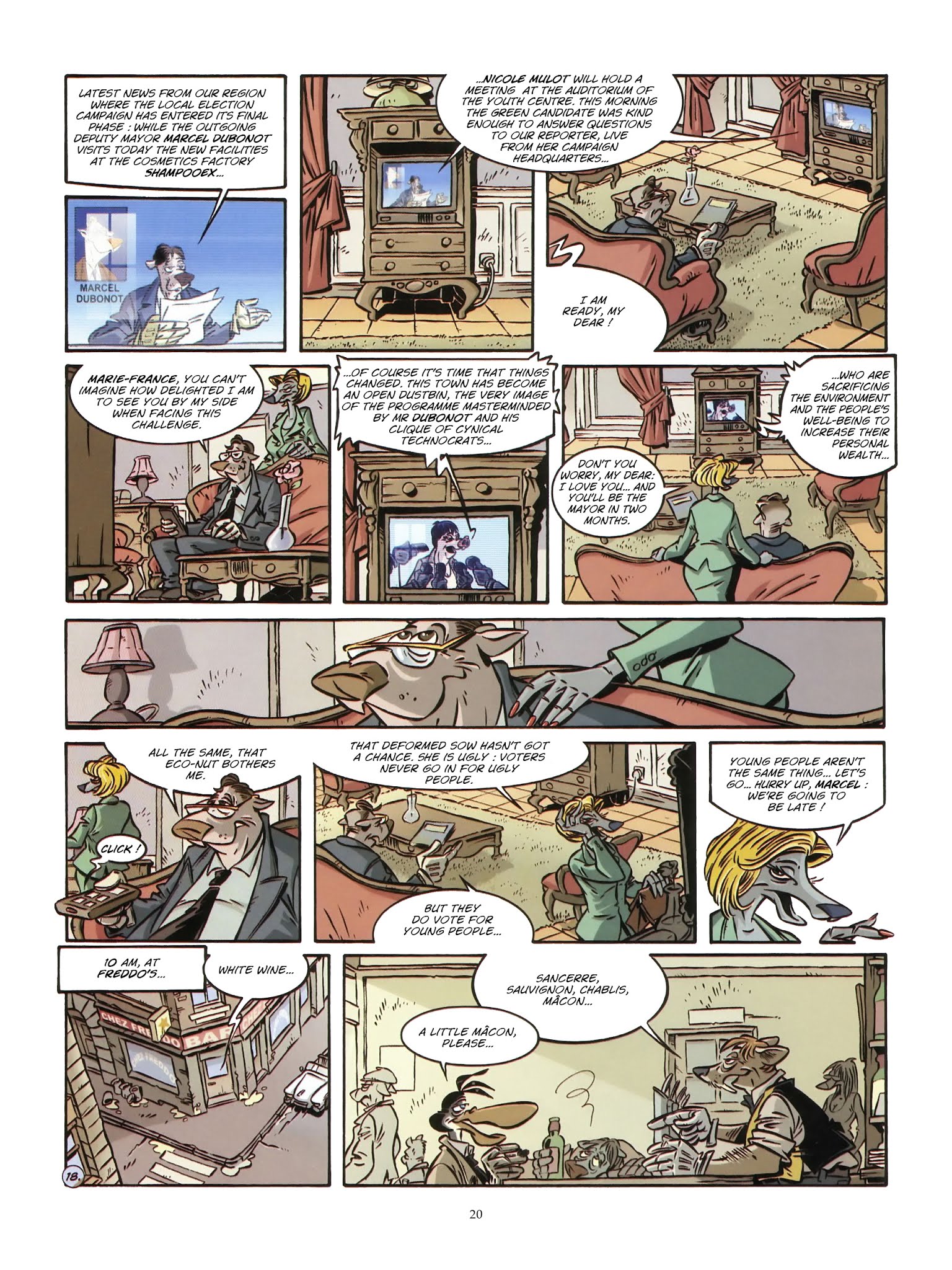 Read online Une enquête de l'inspecteur Canardo comic -  Issue #17 - 22