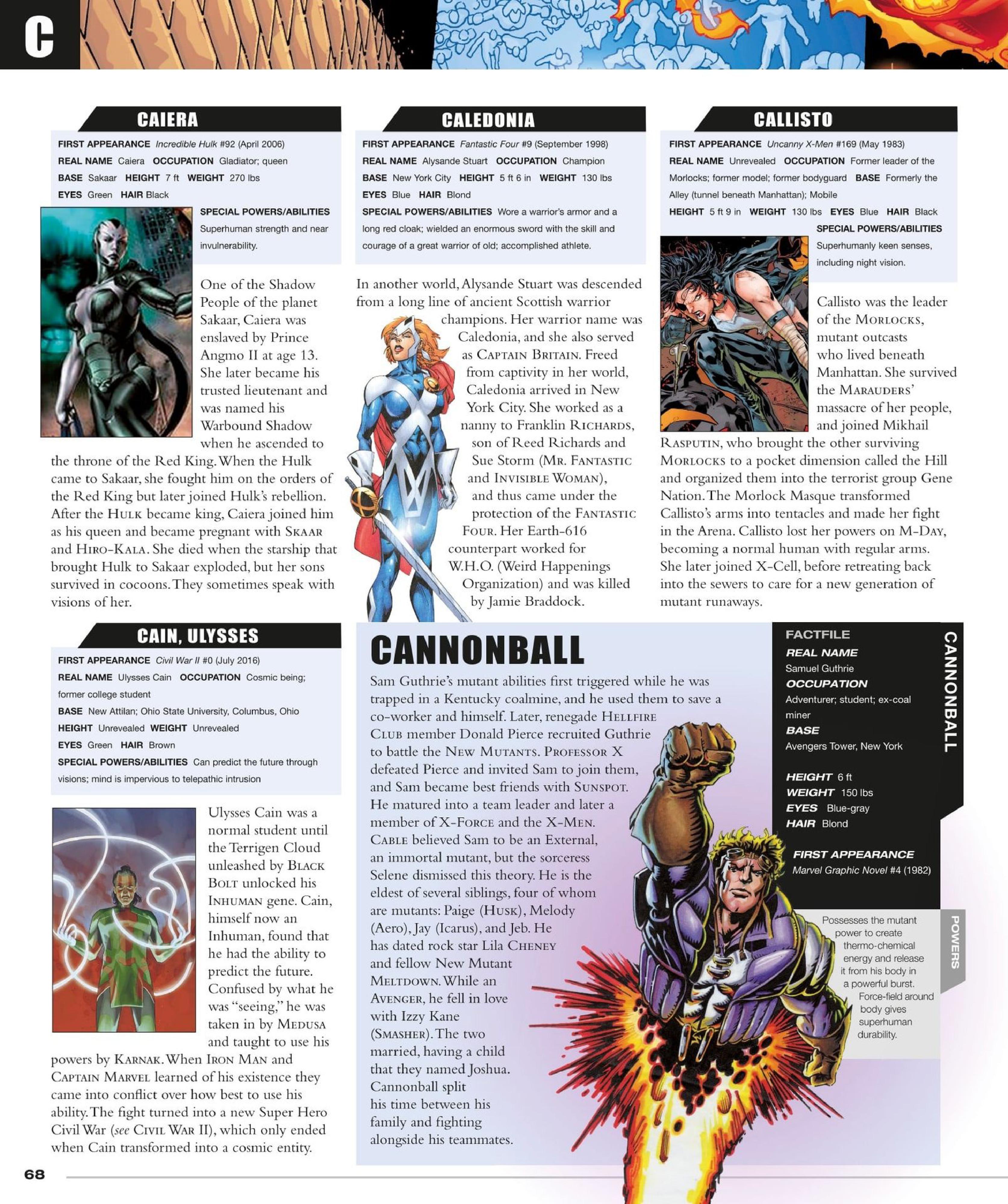 Read online Marvel Encyclopedia, New Edition comic -  Issue # TPB (Part 1) - 70