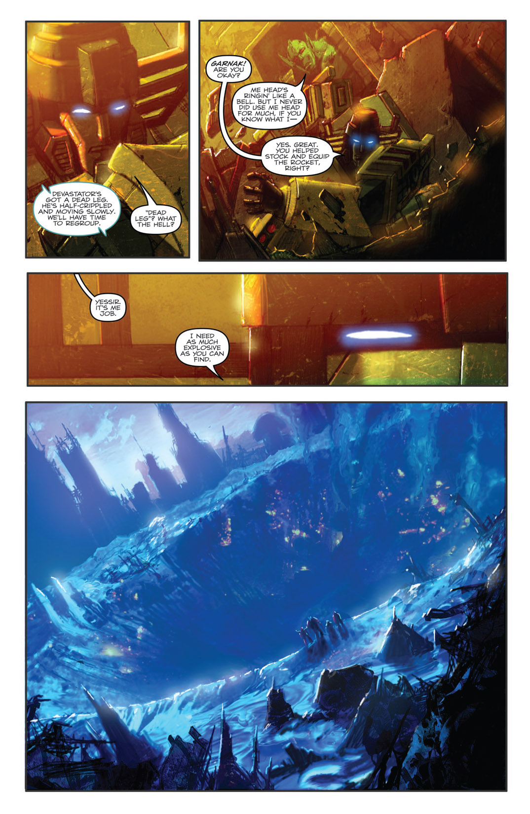 Read online The Transformers (2009) comic -  Issue #28 - 13