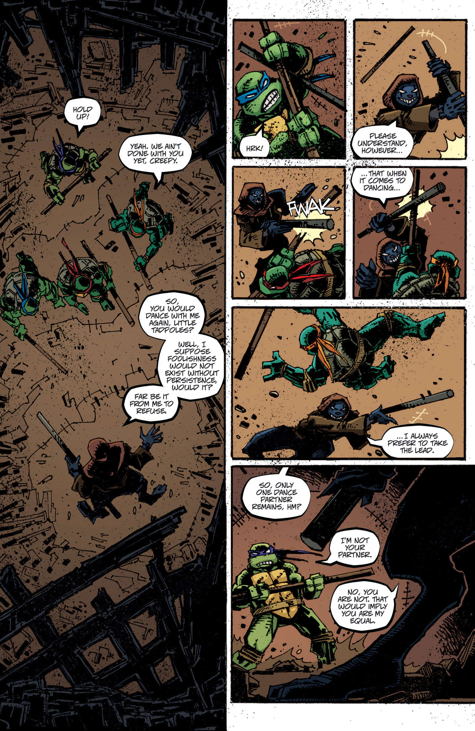 Read online Teenage Mutant Ninja Turtles (2011) comic -  Issue #21 - 22