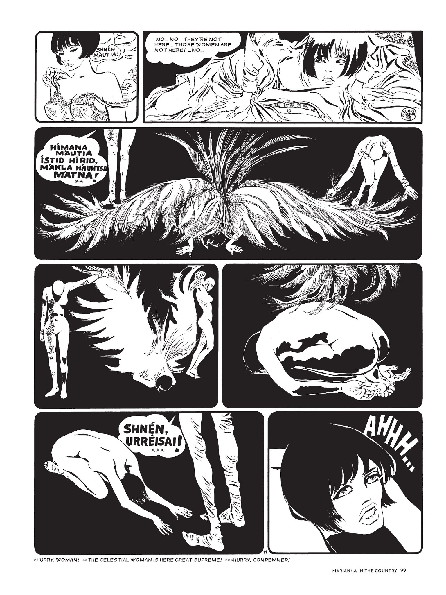 Read online The Complete Crepax comic -  Issue # TPB 2 - 92