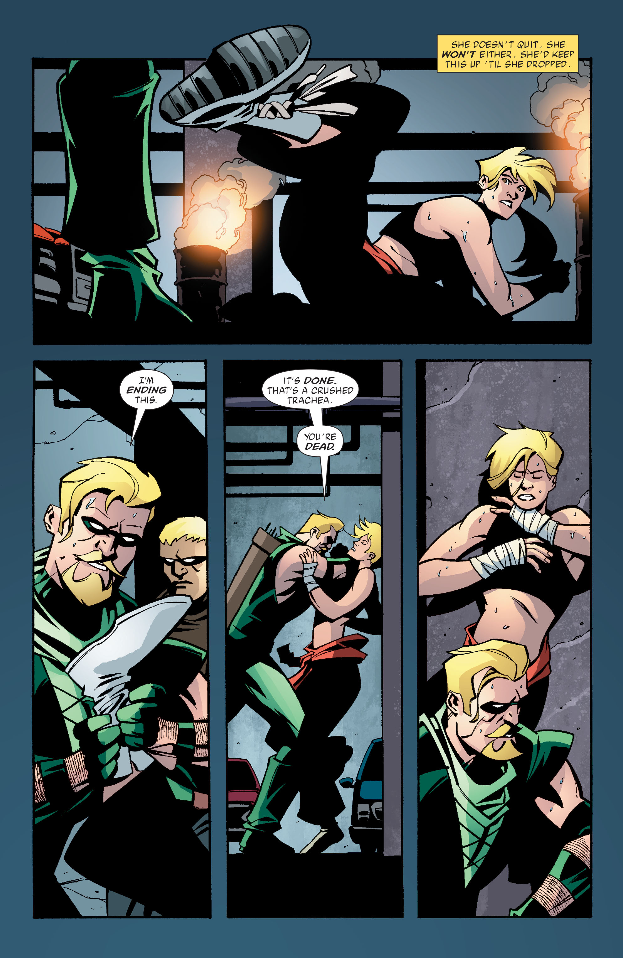 Read online Green Arrow (2001) comic -  Issue #38 - 22