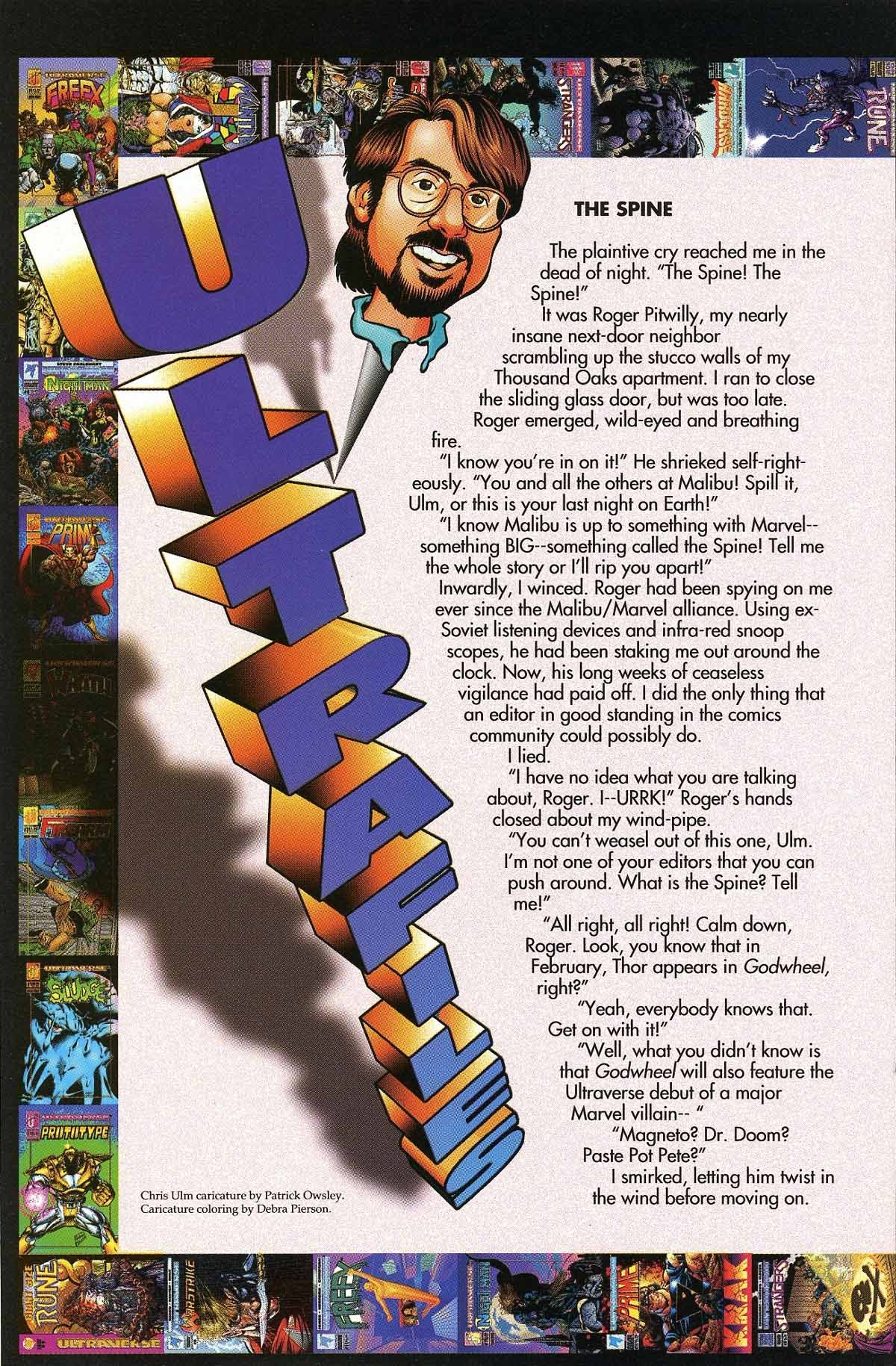 Read online Ultraverse Double Feature comic -  Issue # Full - 32