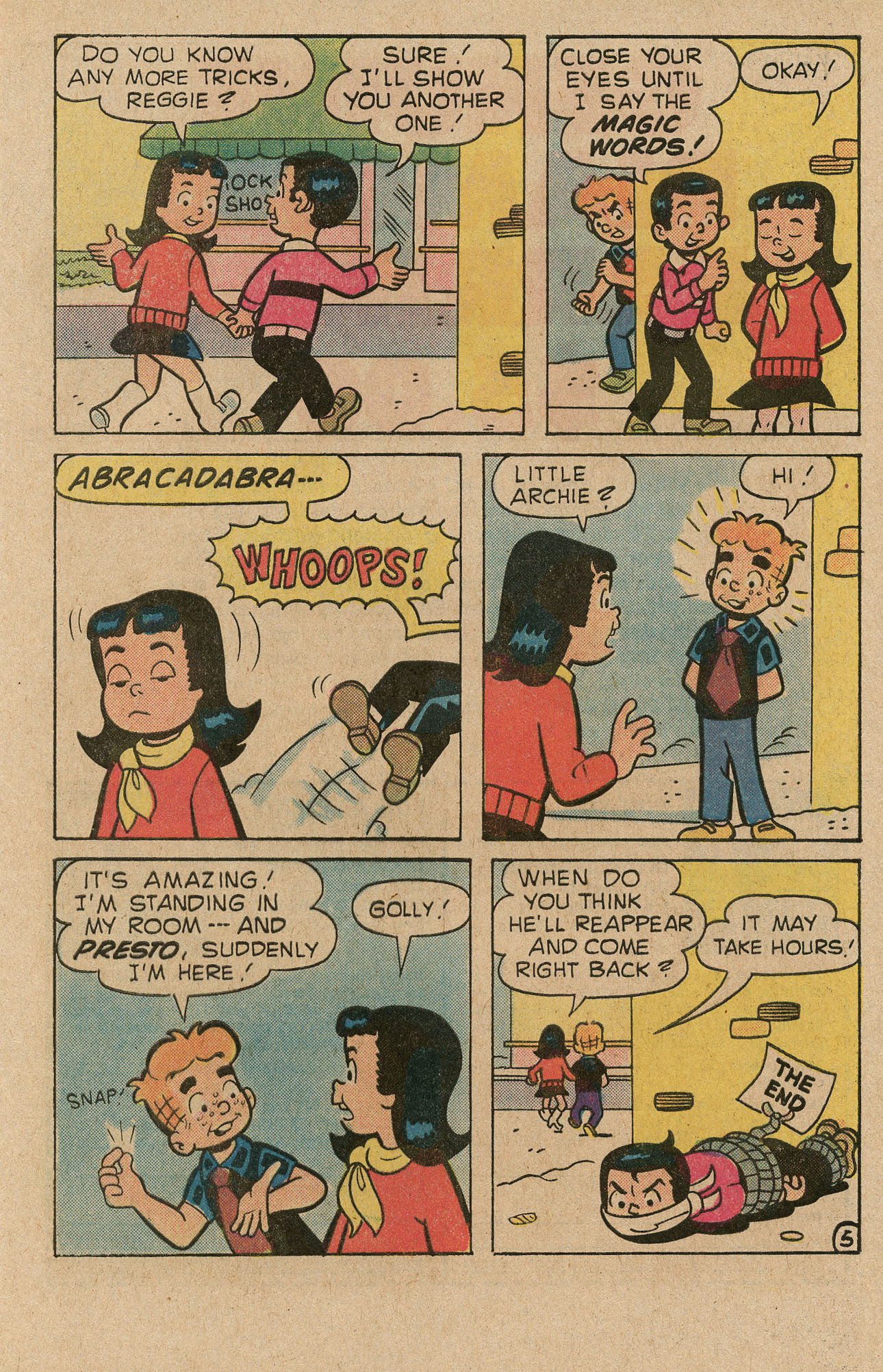 Read online Archie's TV Laugh-Out comic -  Issue #82 - 33
