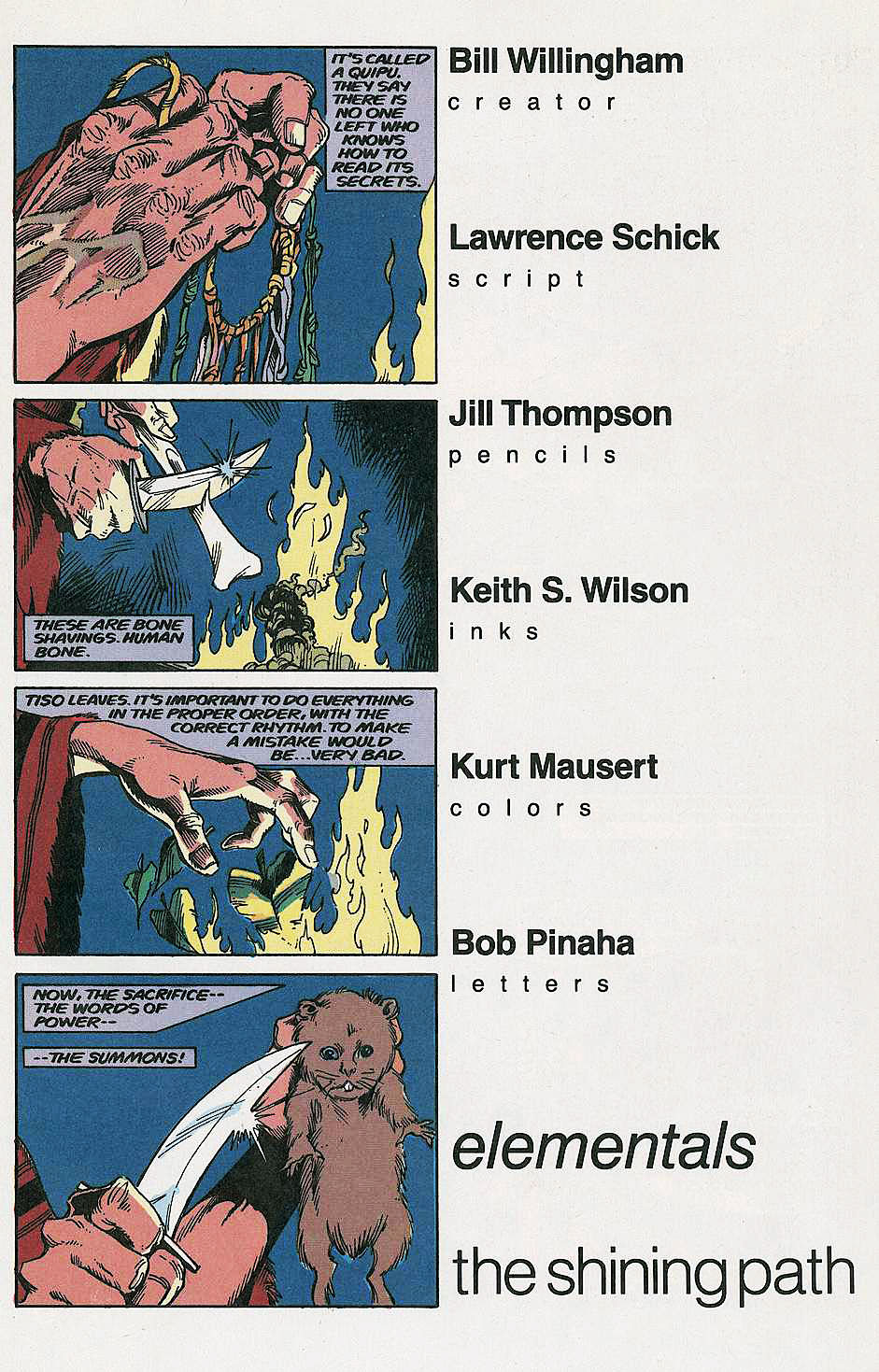 Read online Elementals (1984) comic -  Issue #24 - 3