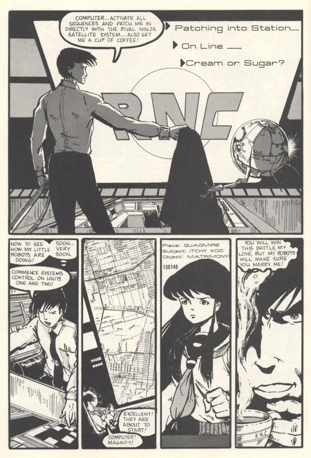 Read online Ninja High School (1988) comic -  Issue # TPB - 50