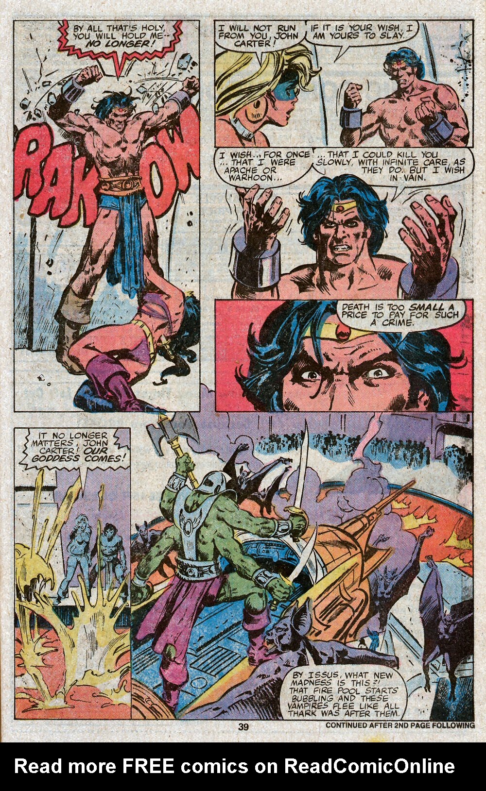 Read online John Carter Warlord of Mars comic -  Issue # _Annual 3 - 41