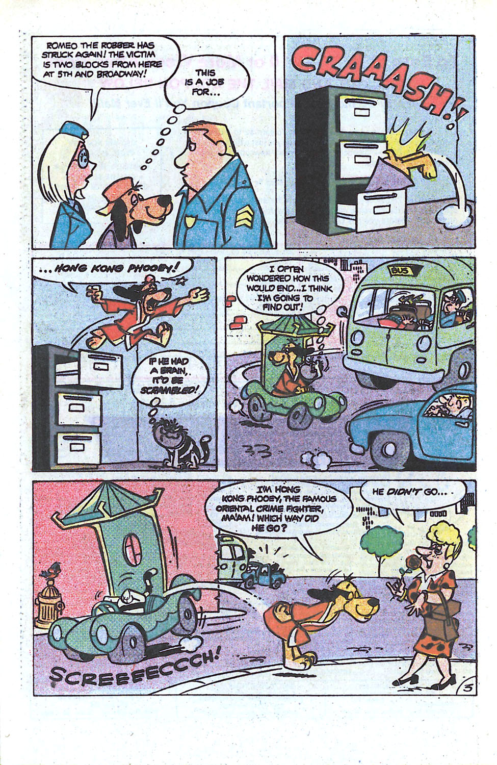 Read online Hong Kong Phooey comic -  Issue #9 - 24
