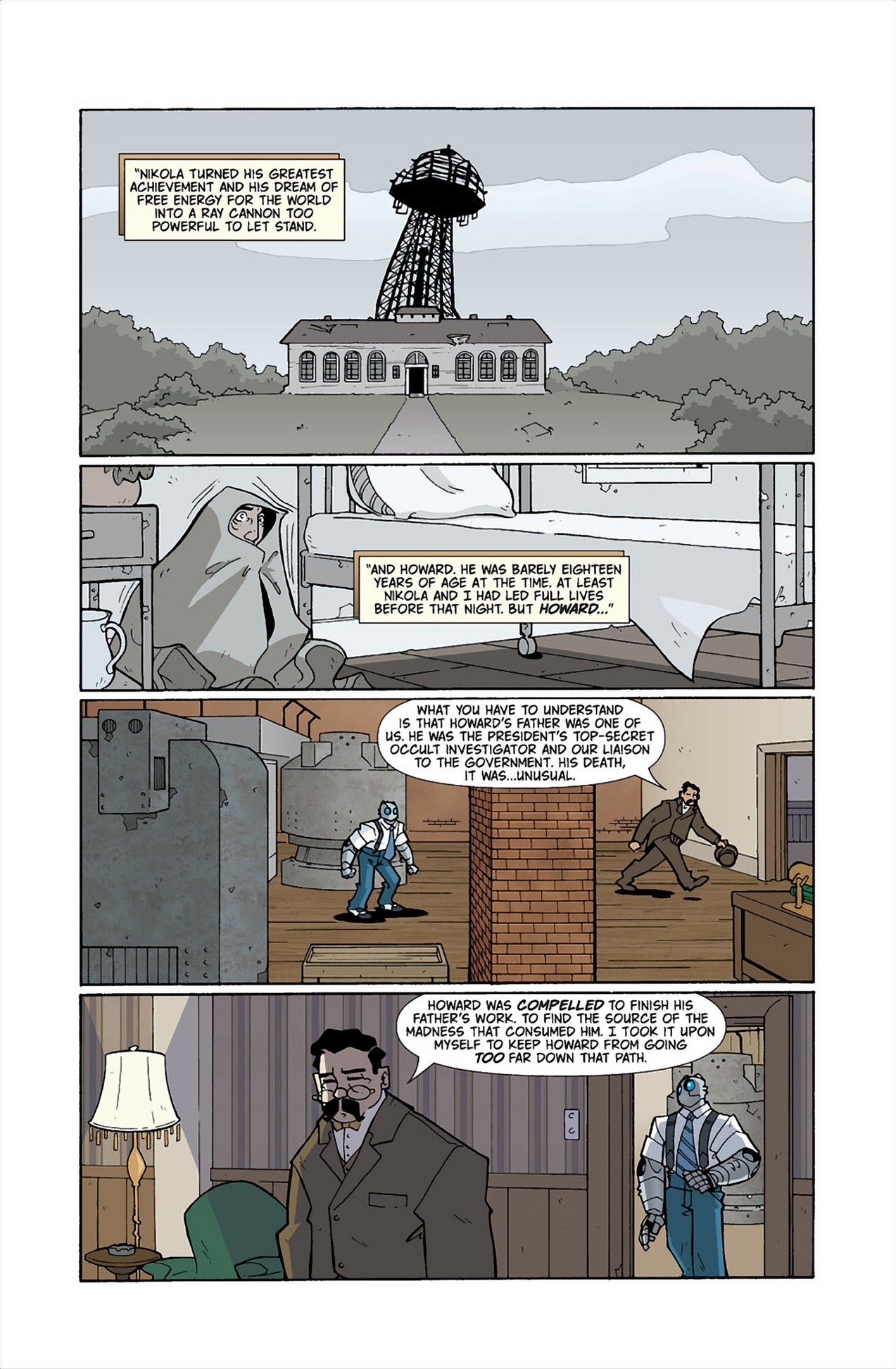 Read online Atomic Robo and the Shadow From Beyond Time comic -  Issue #1 - 15