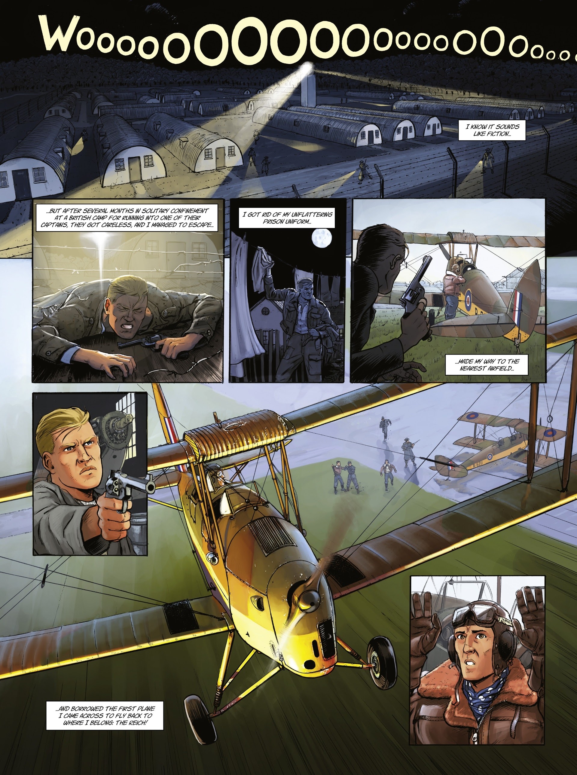 Read online Wings of War Adler comic -  Issue #4 - 5