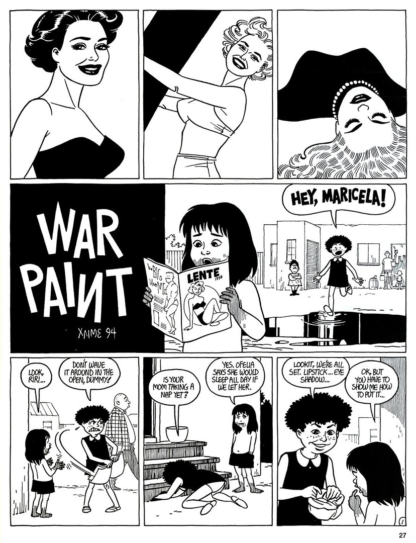 Read online Love and Rockets (1982) comic -  Issue #46 - 29