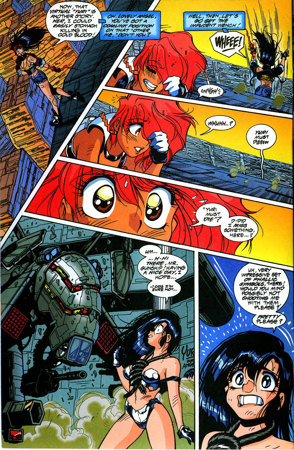 Read online Dirty Pair: Fatal But Not Serious comic -  Issue #5 - 5