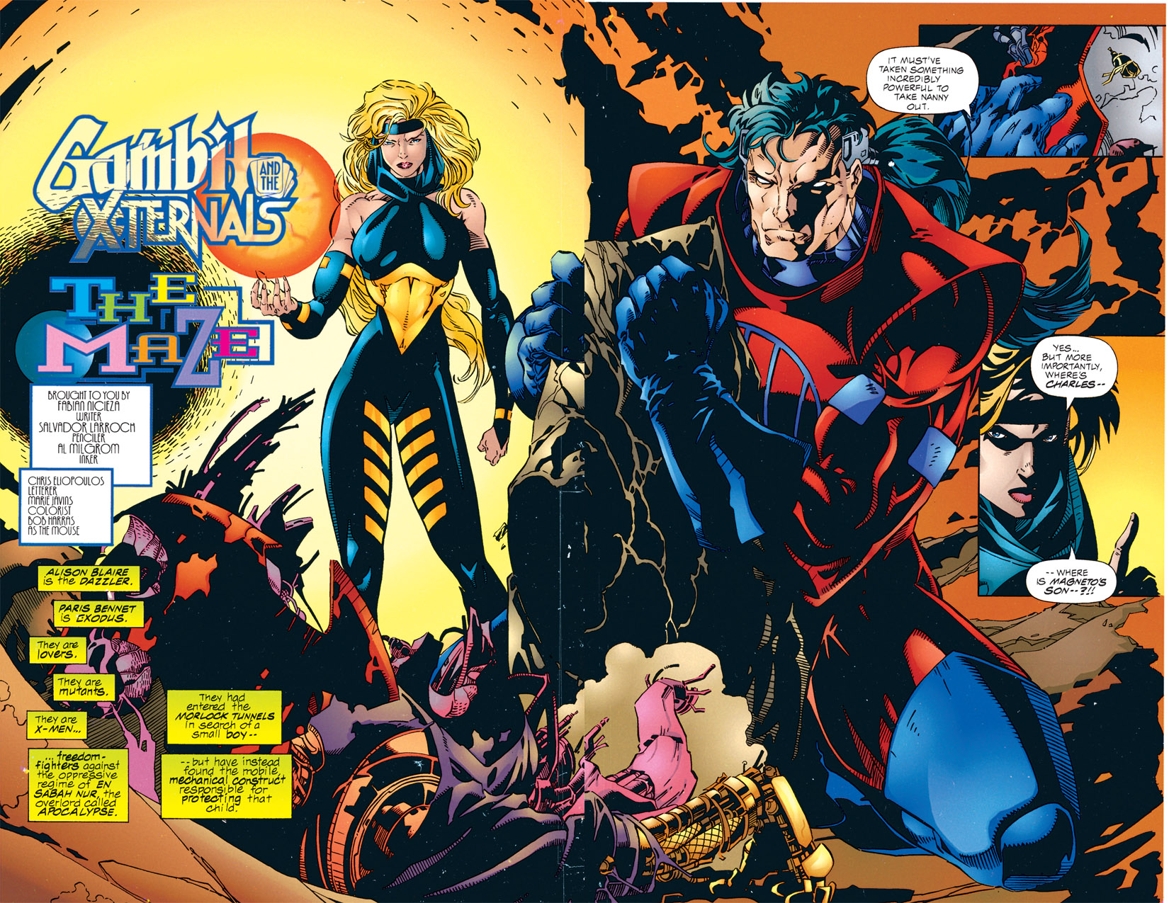 Read online X-Men: The Complete Age of Apocalypse Epic comic -  Issue # TPB 4 - 91