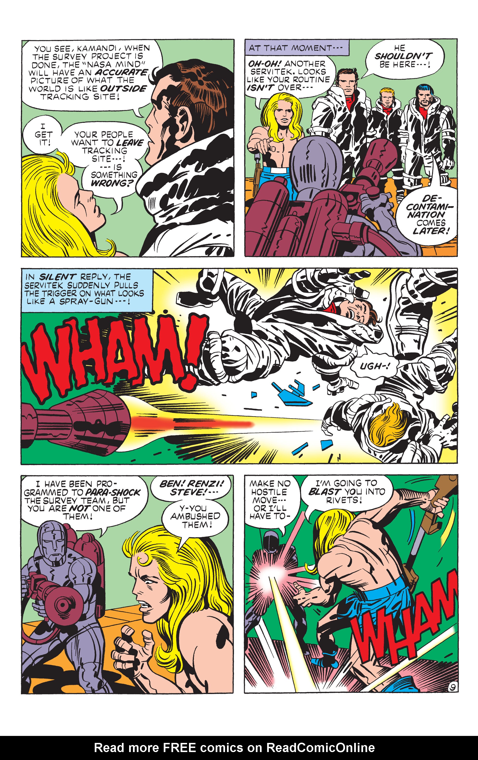 Read online Kamandi, The Last Boy On Earth comic -  Issue #9 - 9