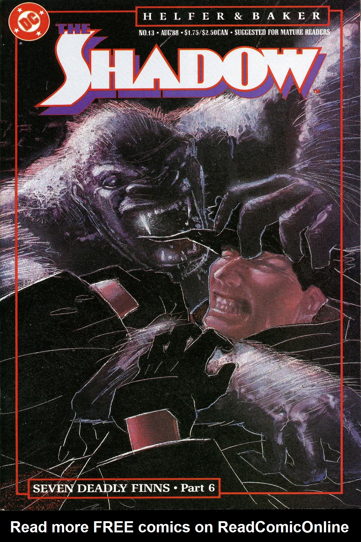 Read online The Shadow (1987) comic -  Issue #13 - 1
