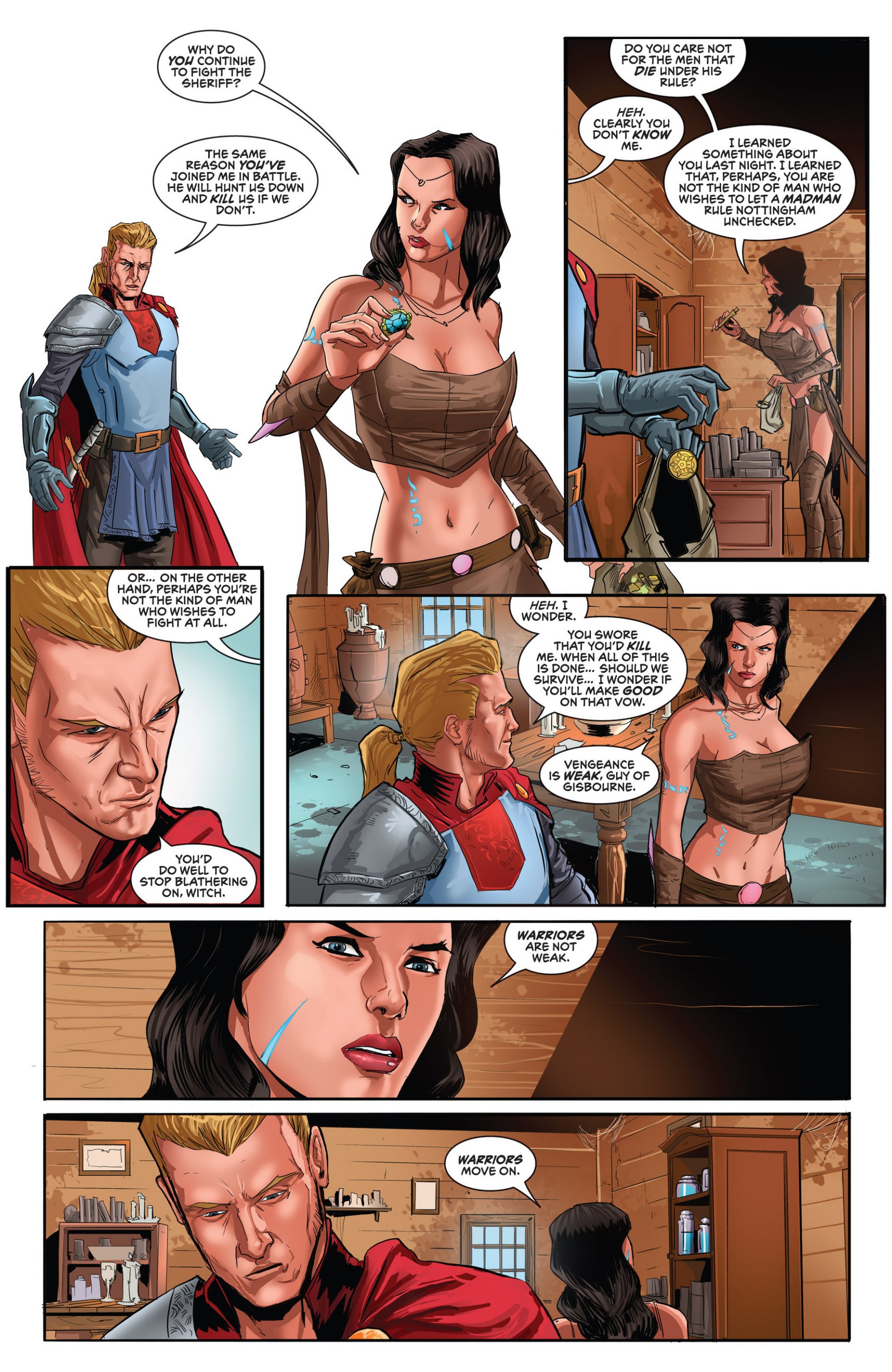 Read online Grimm Fairy Tales presents Robyn Hood: Legend comic -  Issue #3 - 21