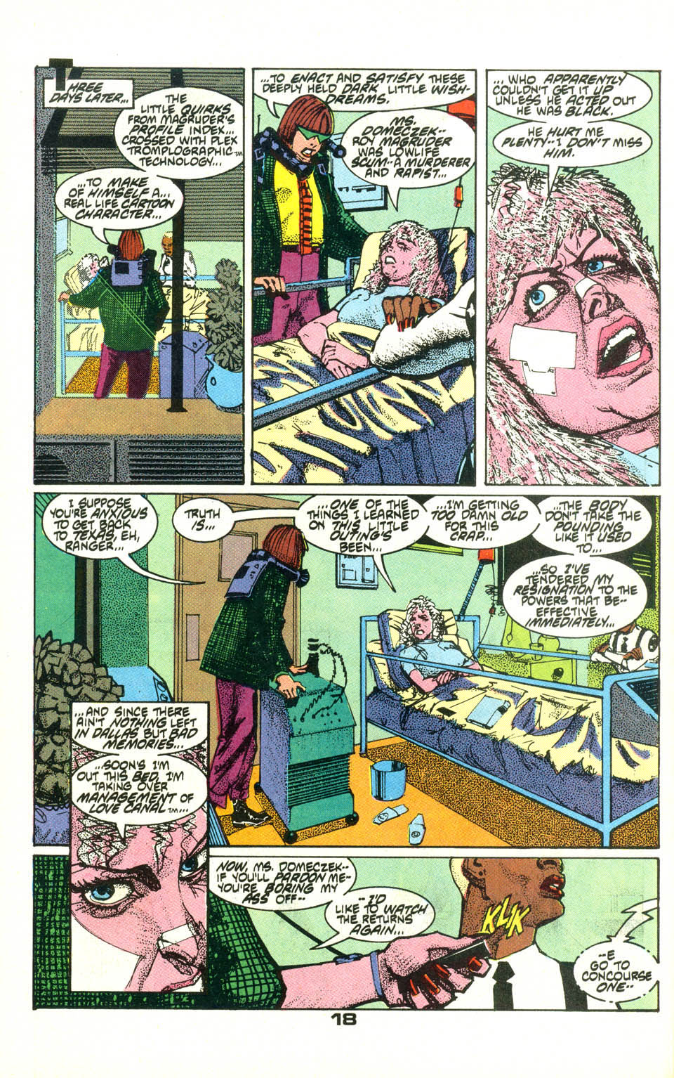 Read online American Flagg! comic -  Issue #22 - 20