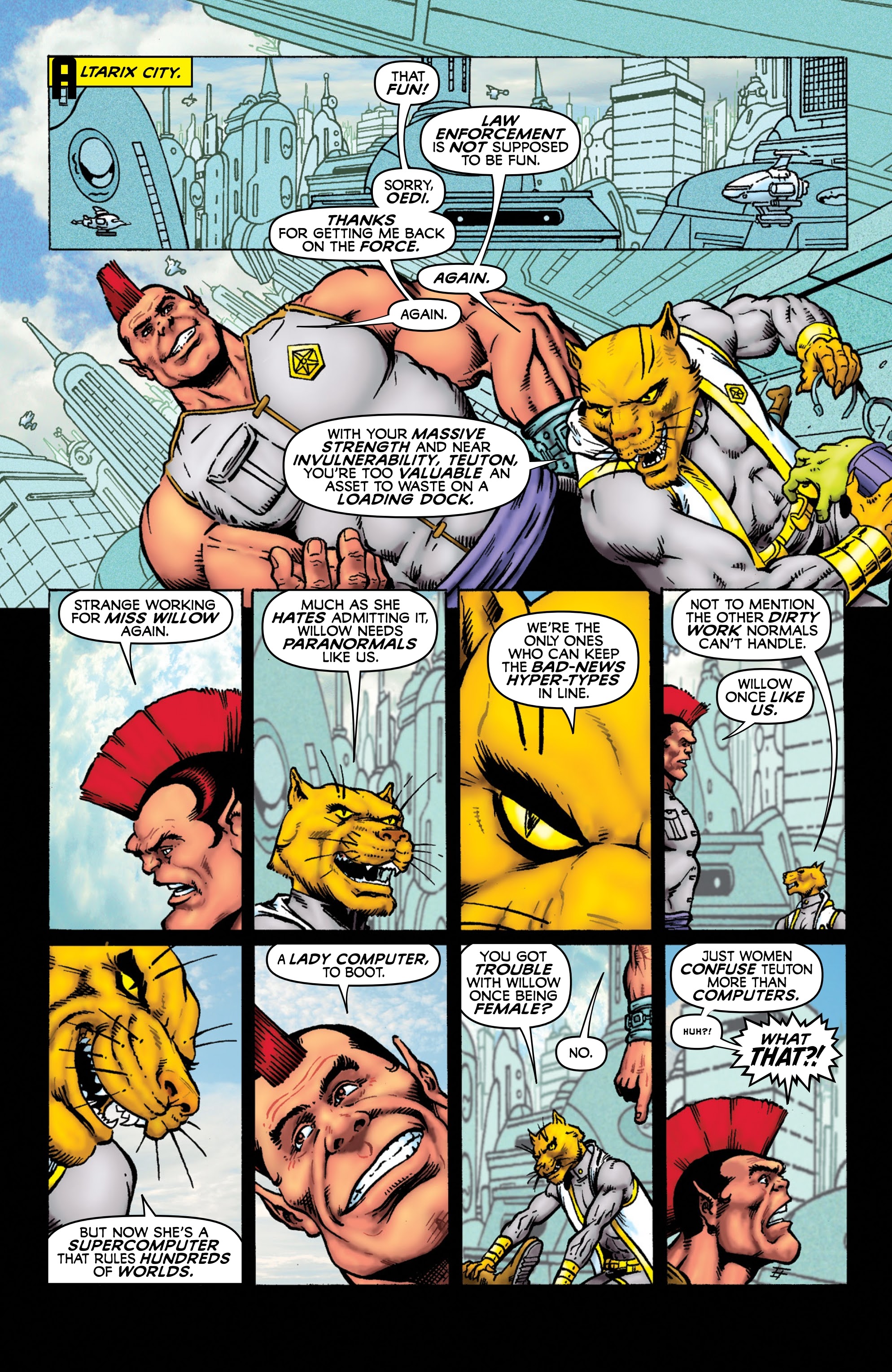 Read online Dreadstar Returns comic -  Issue # TPB - 20