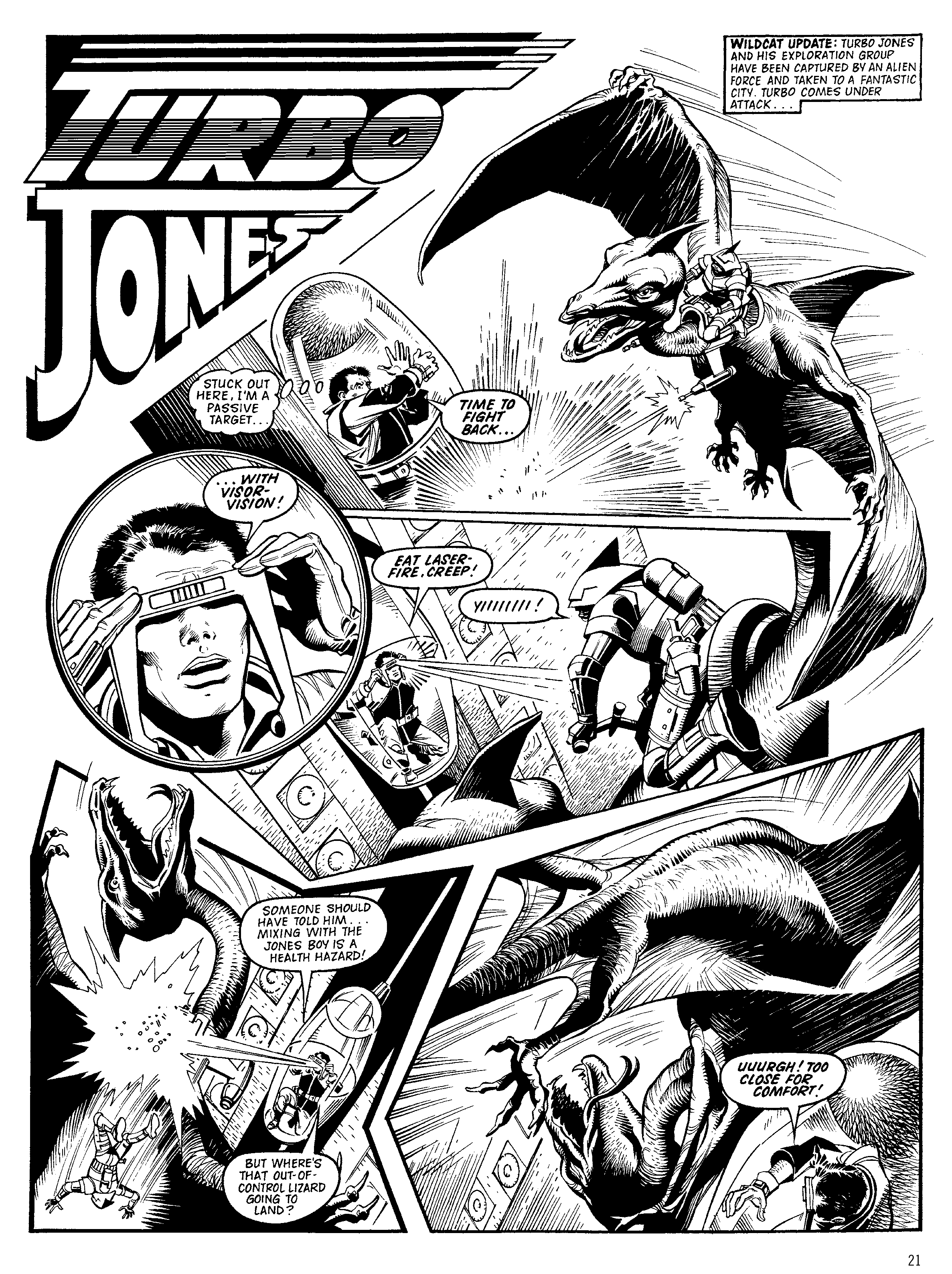 Read online Wildcat: Turbo Jones comic -  Issue # TPB - 22