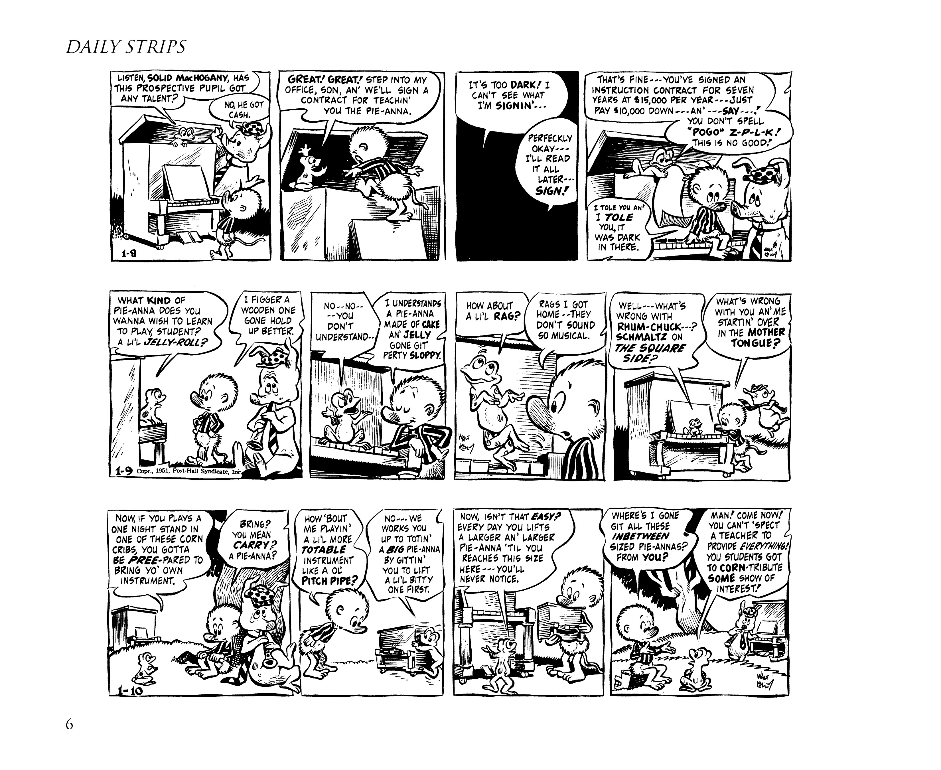 Read online Pogo by Walt Kelly: The Complete Syndicated Comic Strips comic -  Issue # TPB 2 (Part 1) - 24