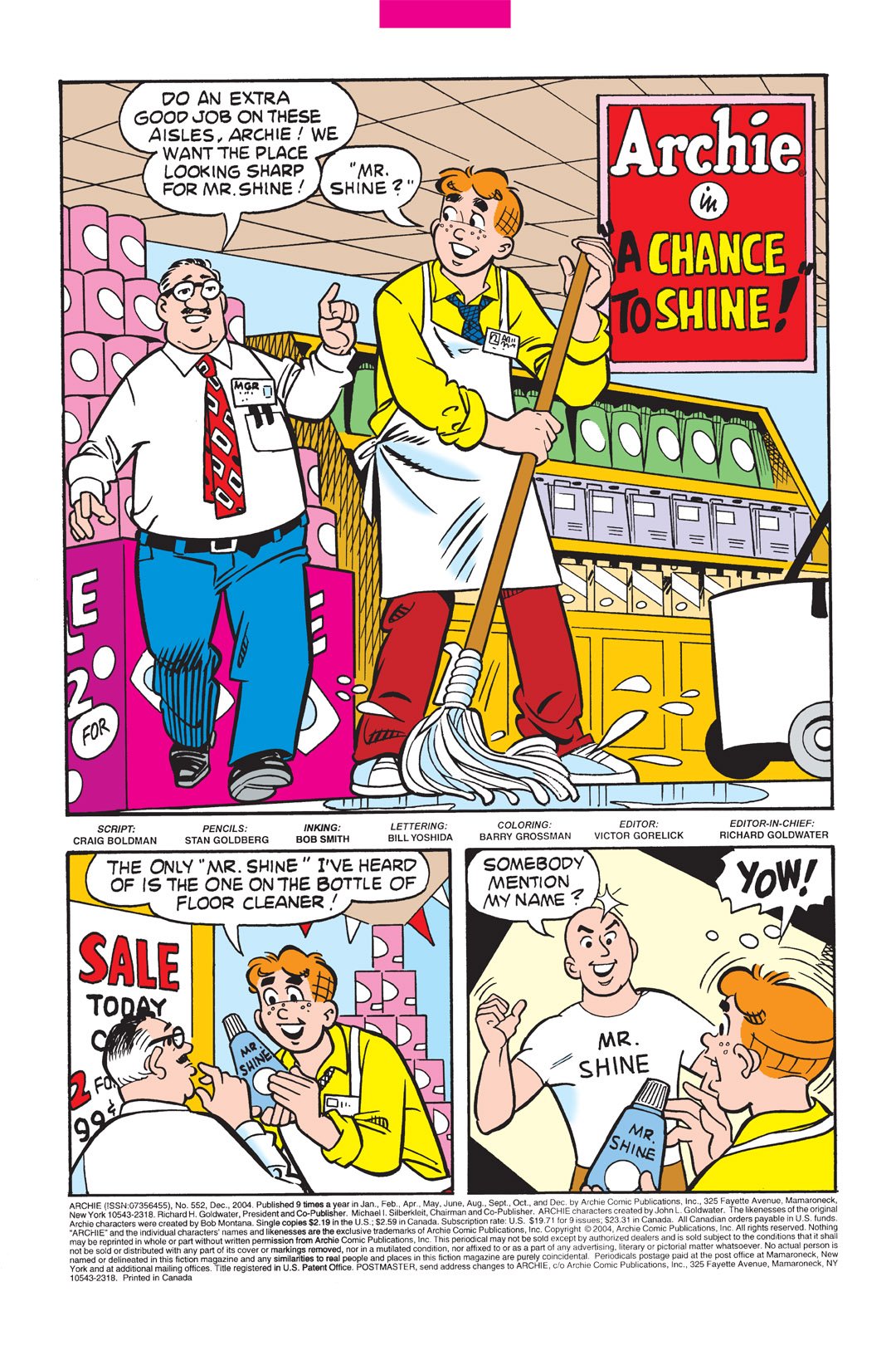 Read online Archie (1960) comic -  Issue #552 - 2