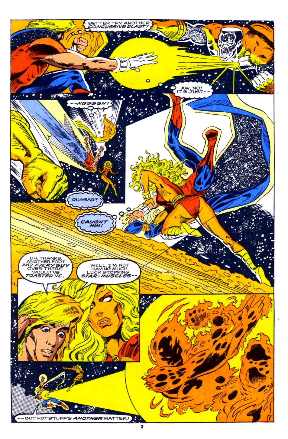 Read online Quasar comic -  Issue #33 - 3