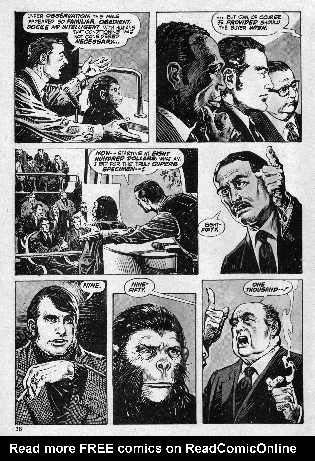 Read online Planet of the Apes comic -  Issue #18 - 37