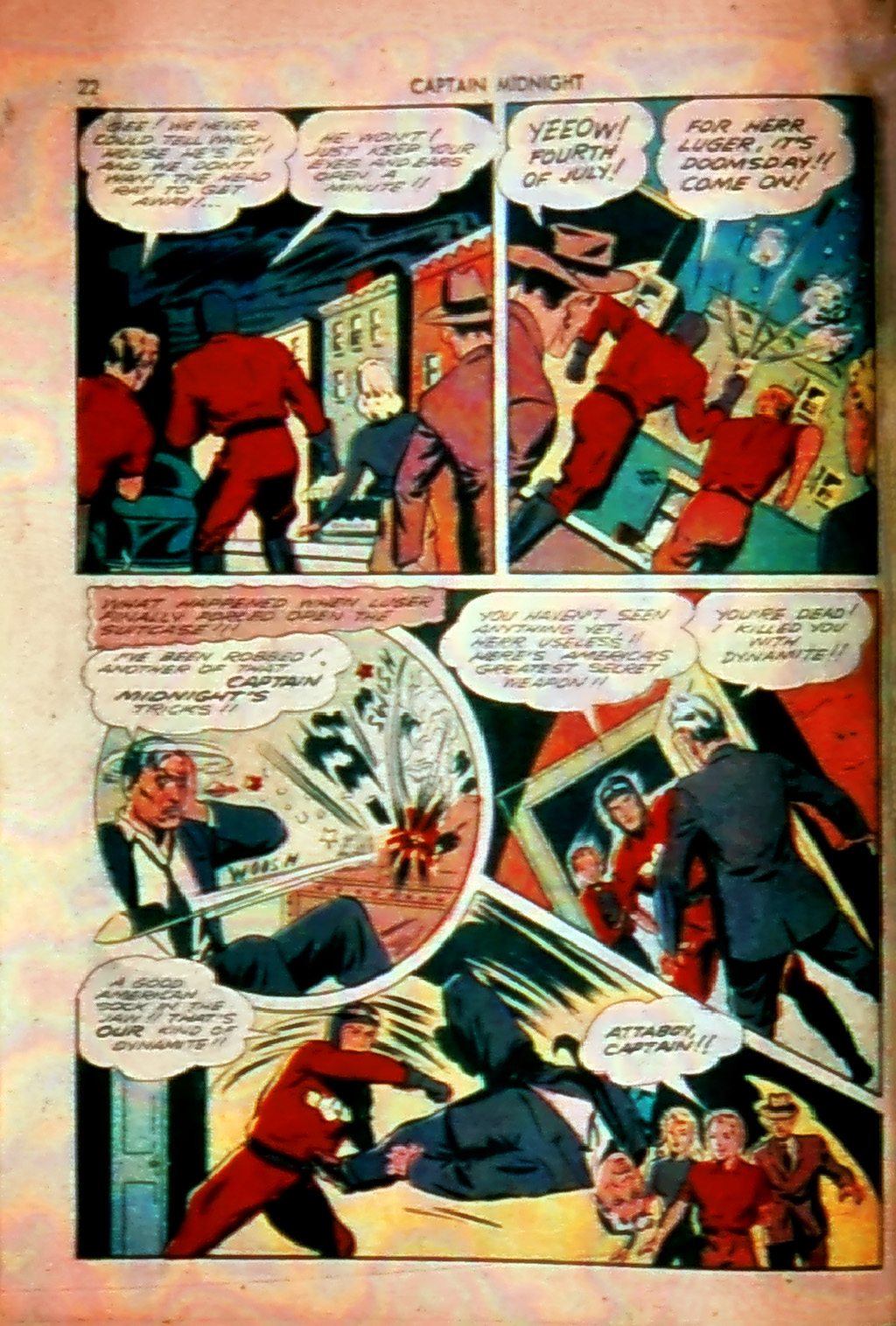 Read online Captain Midnight (1942) comic -  Issue #1 - 22