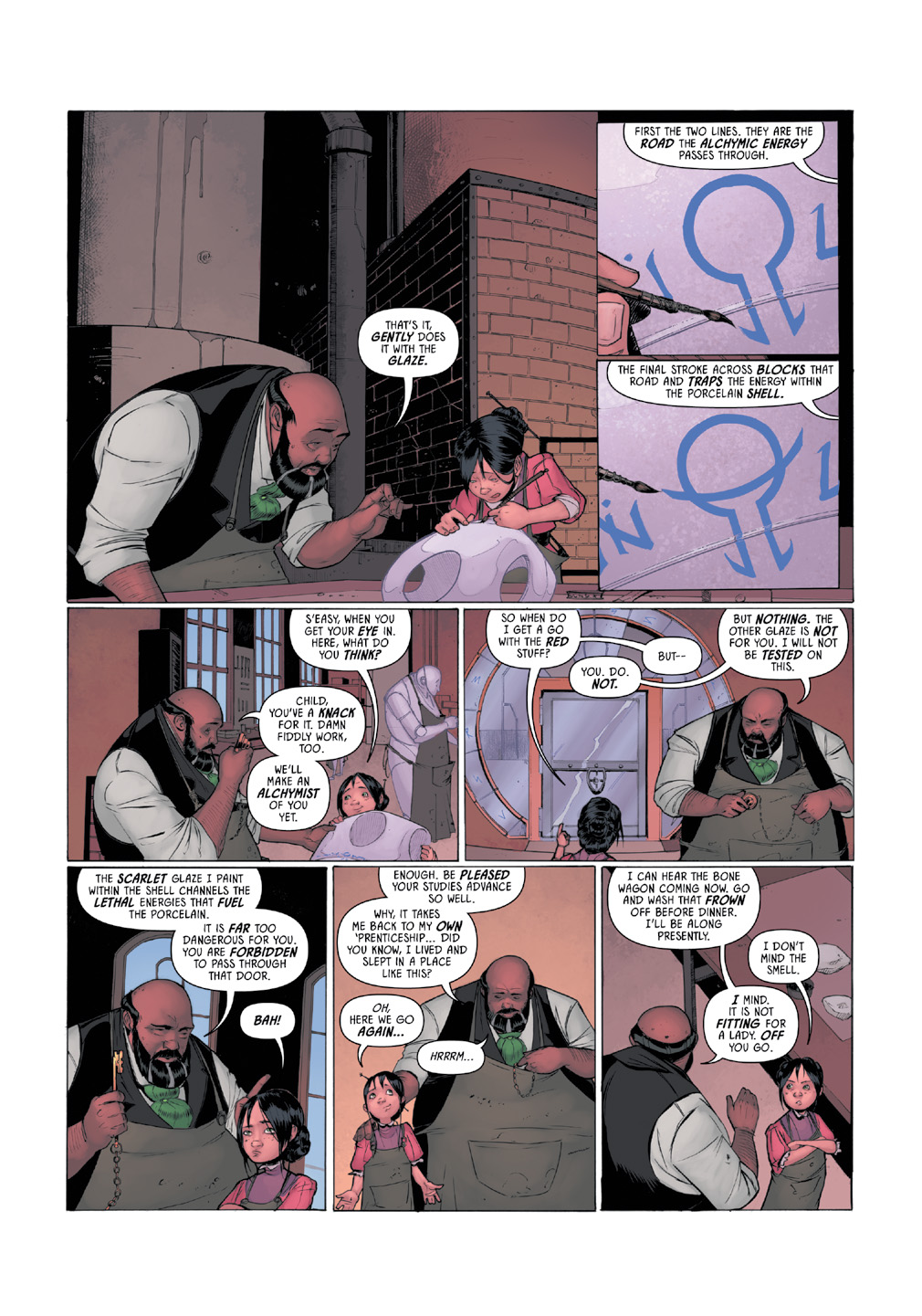 Read online Porcelain: A Gothic Fairy Tale comic -  Issue # TPB - 37