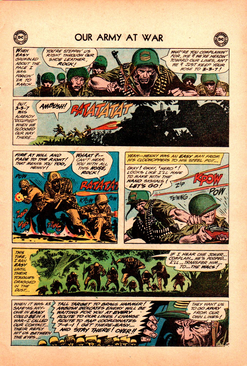 Read online Our Army at War (1952) comic -  Issue #101 - 13