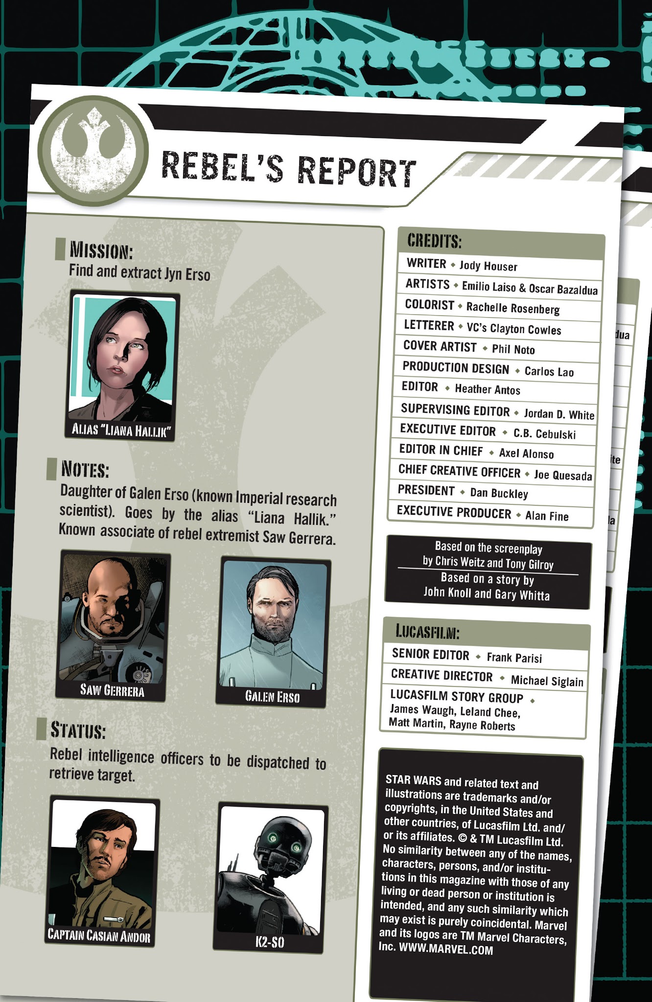 Read online Star Wars: Rogue One Adaptation comic -  Issue # _TPB - 5