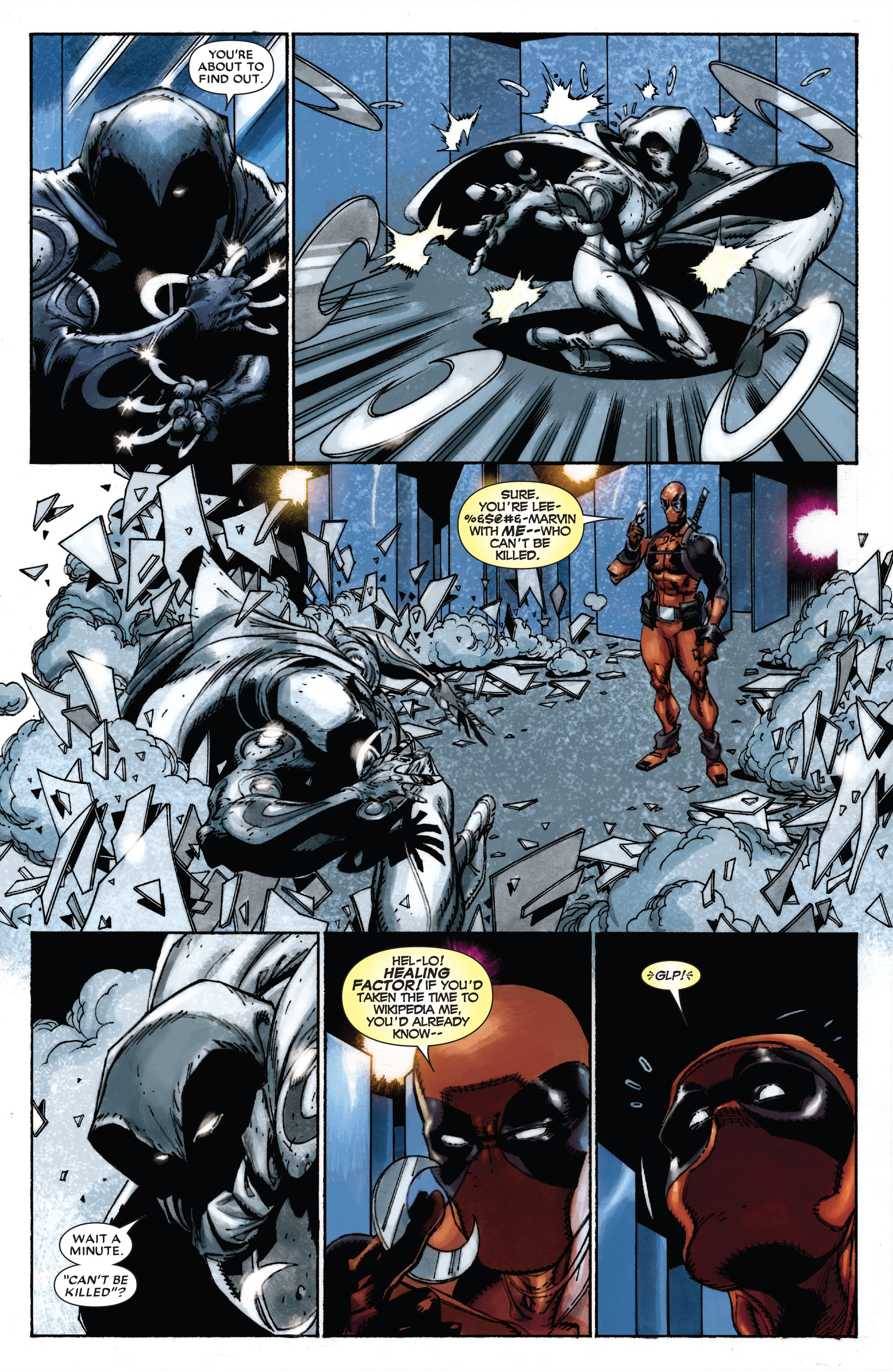 Read online Moon Knight by Huston, Benson & Hurwitz Omnibus comic -  Issue # TPB (Part 10) - 77