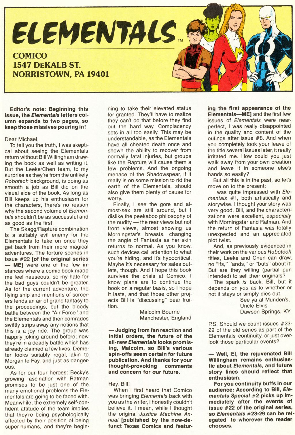 Read online Elementals (1989) comic -  Issue #6 - 31