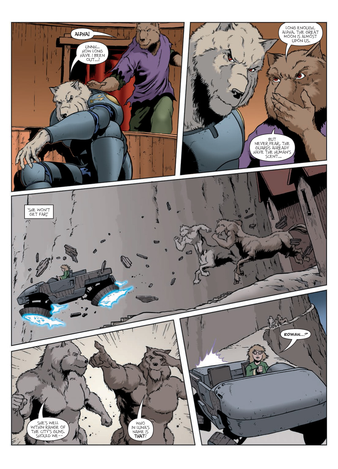 Read online Age of the Wolf comic -  Issue # TPB - 144