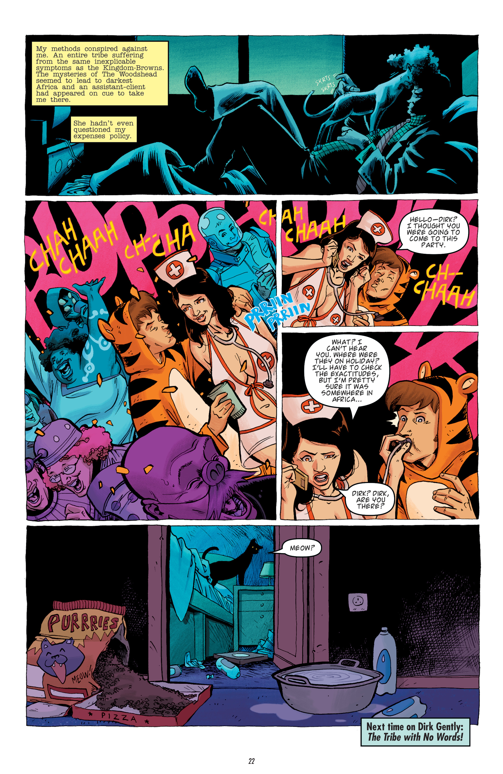 Read online Dirk Gently's Holistic Detective Agency: A Spoon Too Short comic -  Issue #1 - 23